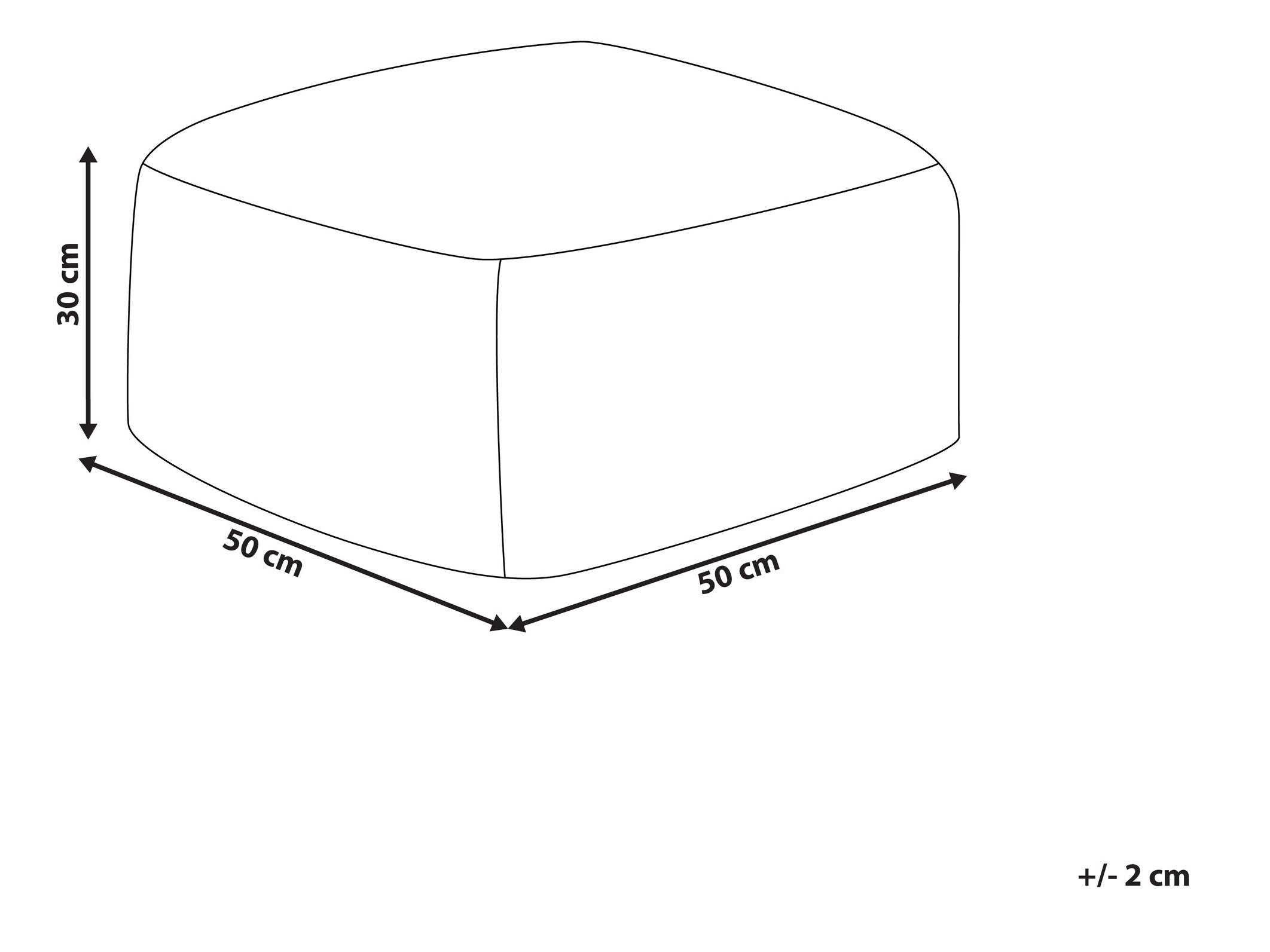 Табуретка Berwyn 2835 (Черен)