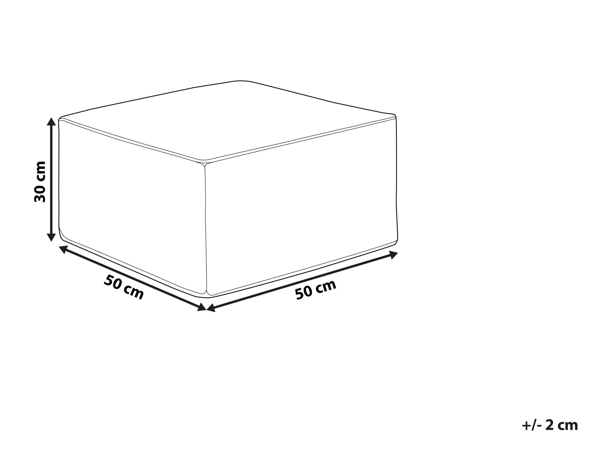 Табуретка Berwyn 2836 (Светло сив)