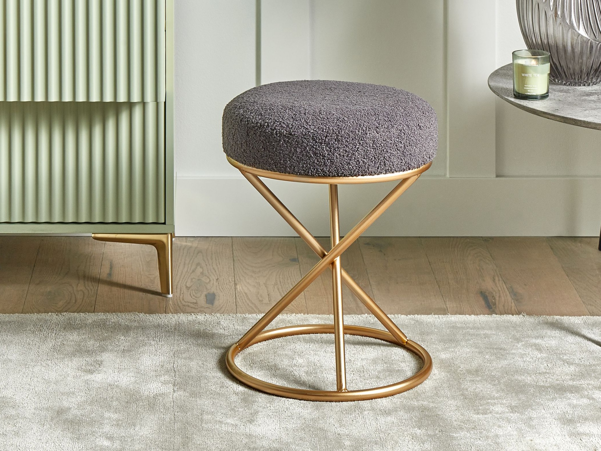 Табуретка Berwyn 2839 (Сив)