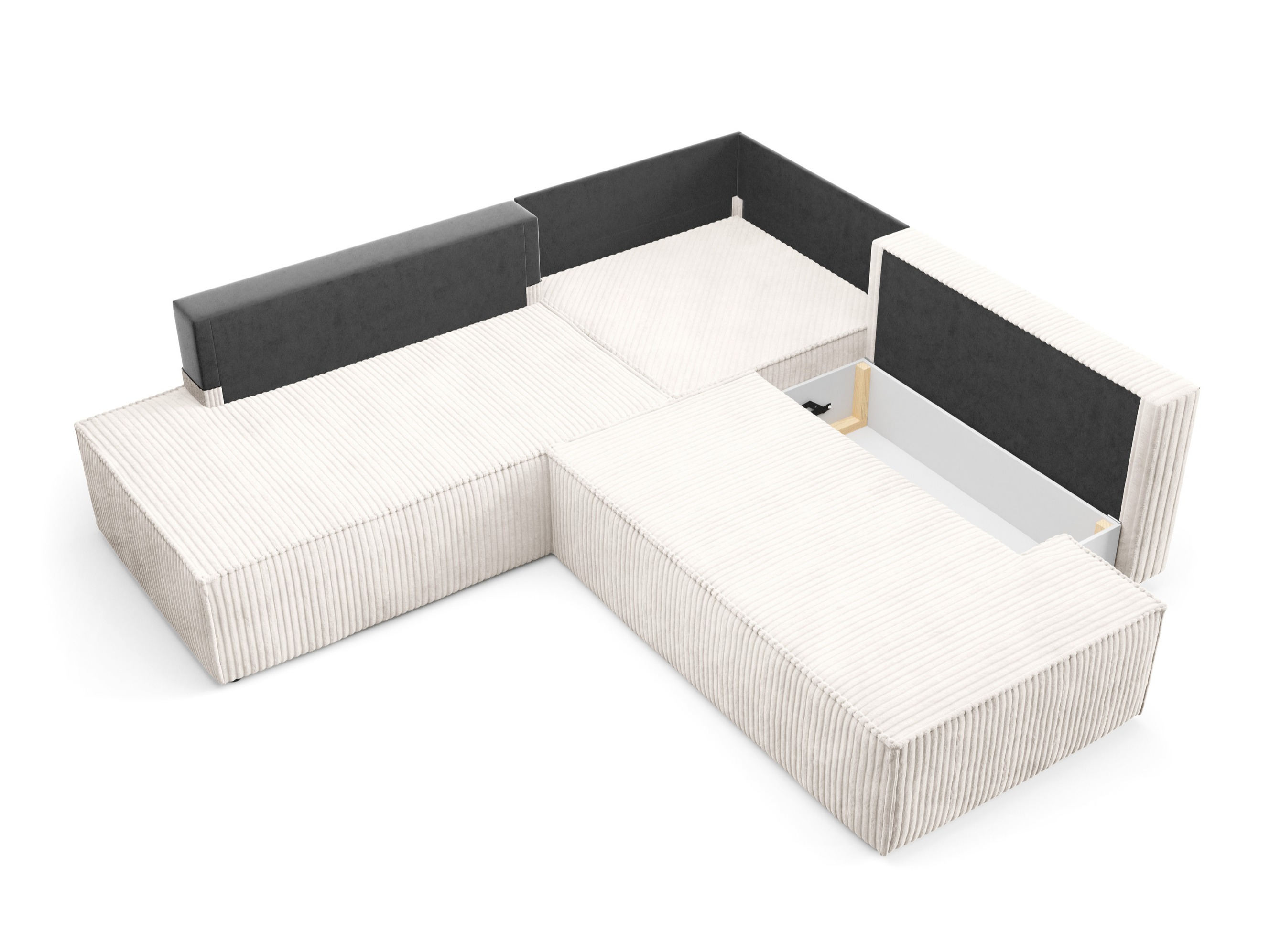 Ъглов диван Kingston 188 (Tilia 01)