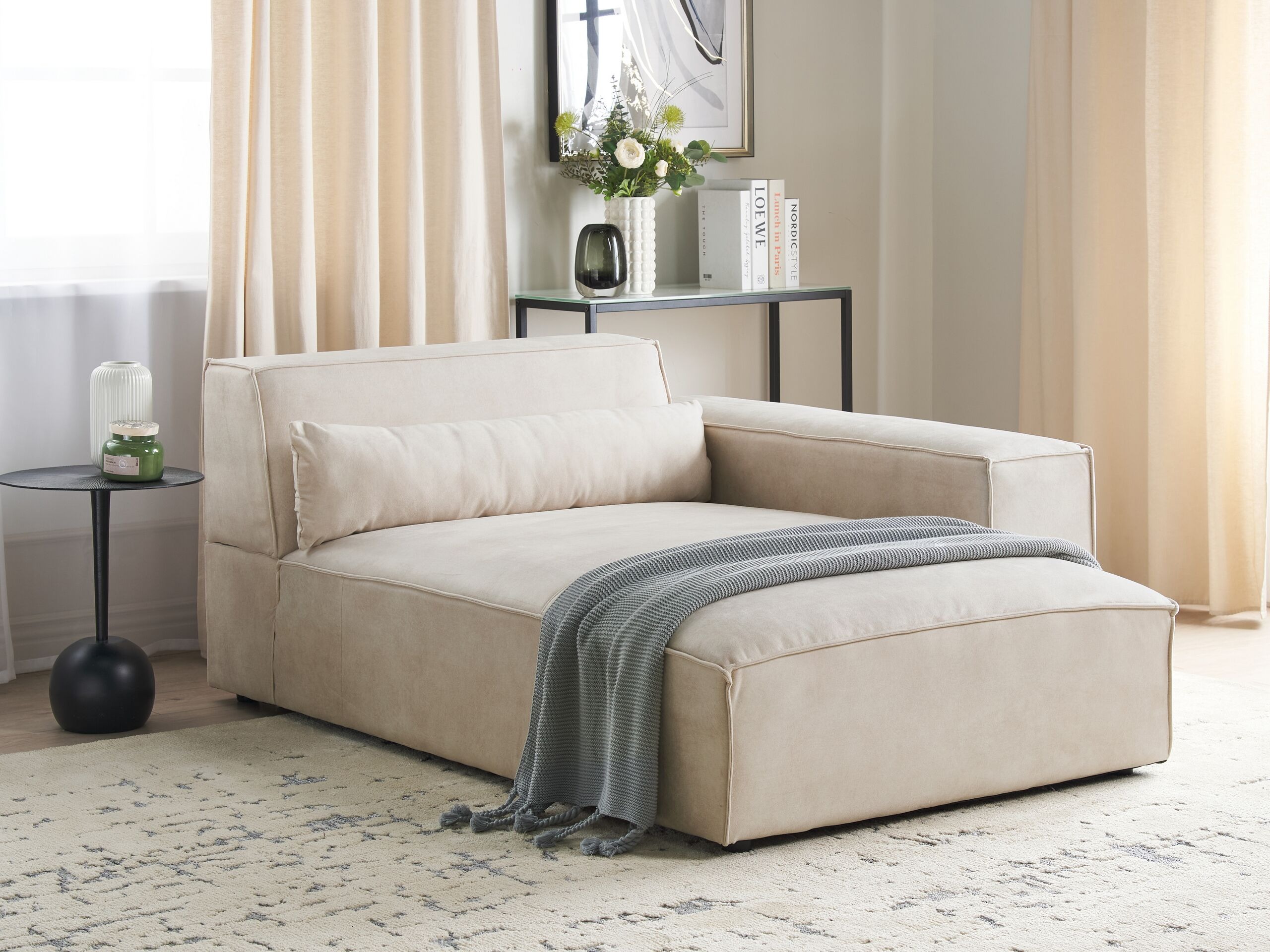 Кушетка Berwyn 2842 (Светло бежово)