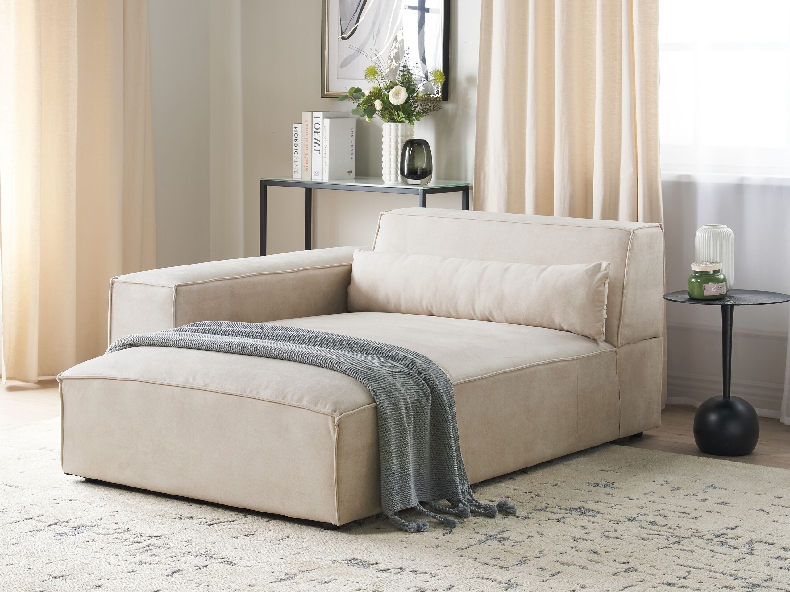 Кушетка Tivsora 101 (Светло бежово)