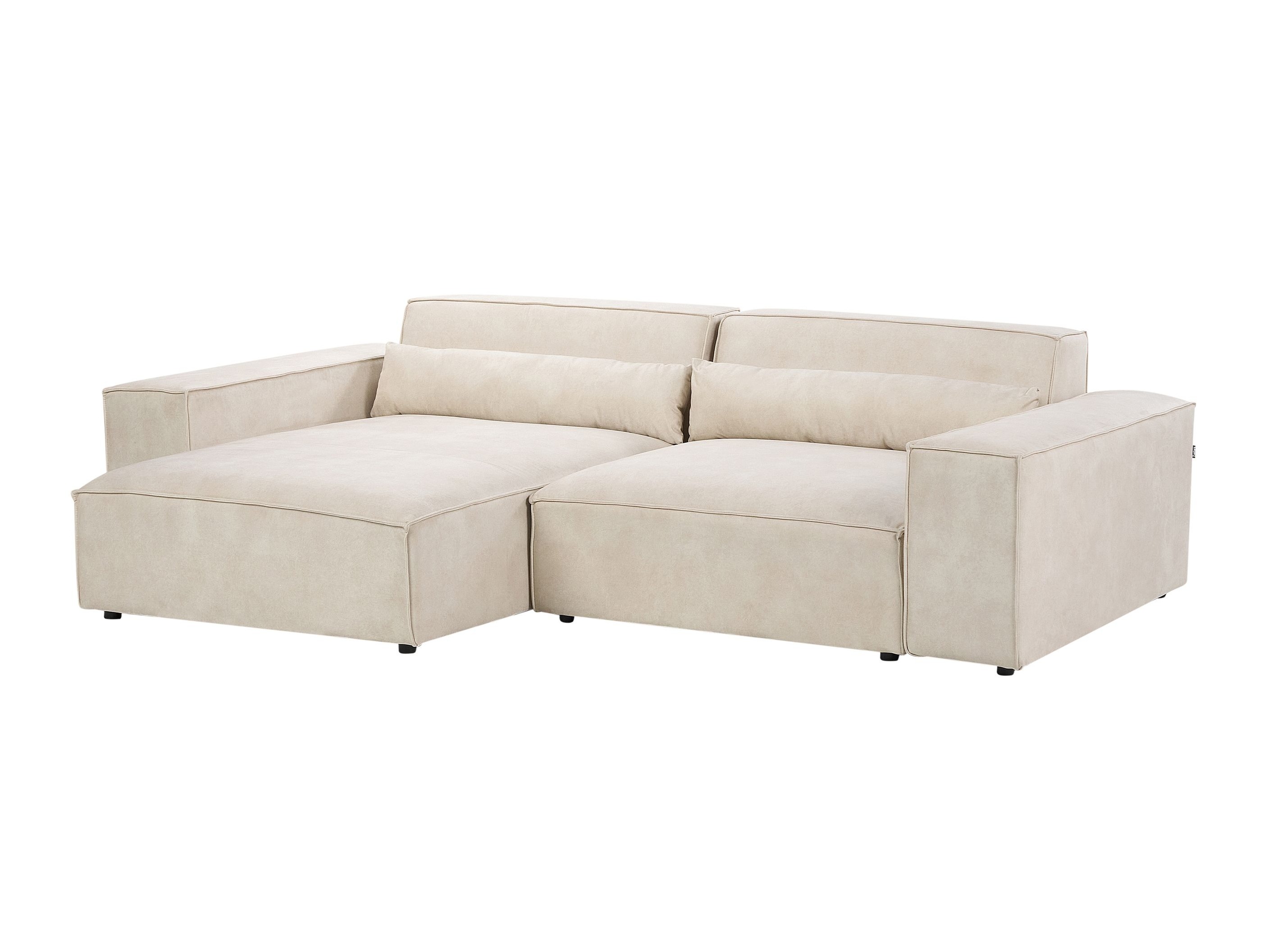 Модулен ъглов диван Tivsora 100 (Светло бежово)