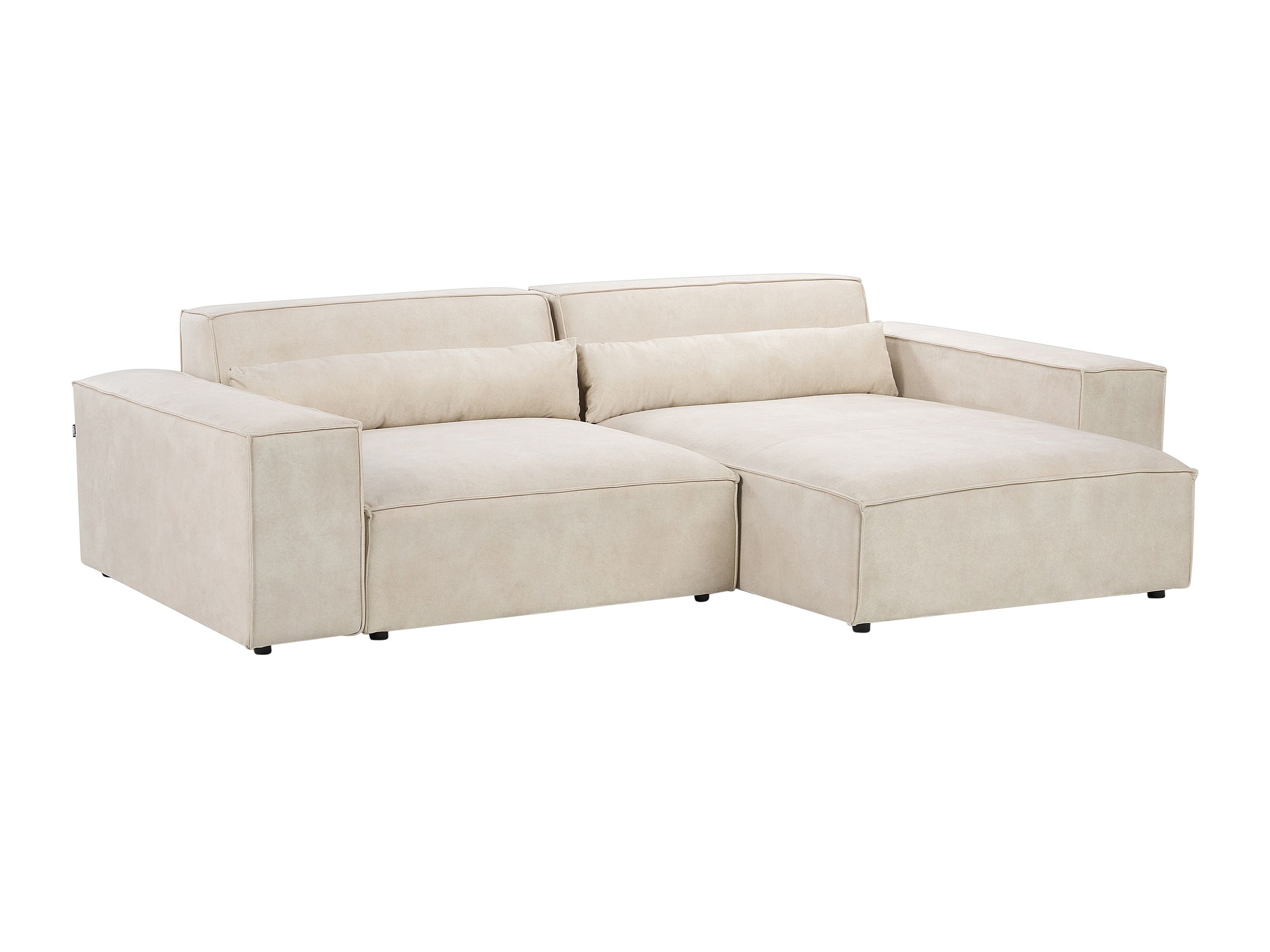 Модулен ъглов диван Tivsora 100 (Светло бежово)