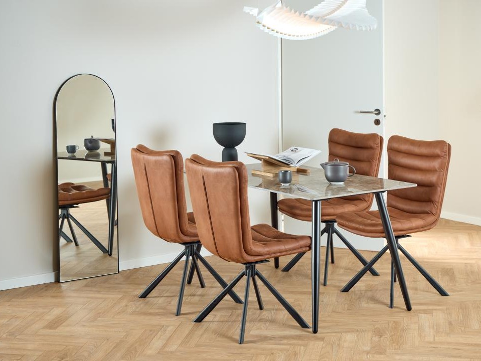 Стол Norsica 1022 (Кафяв)