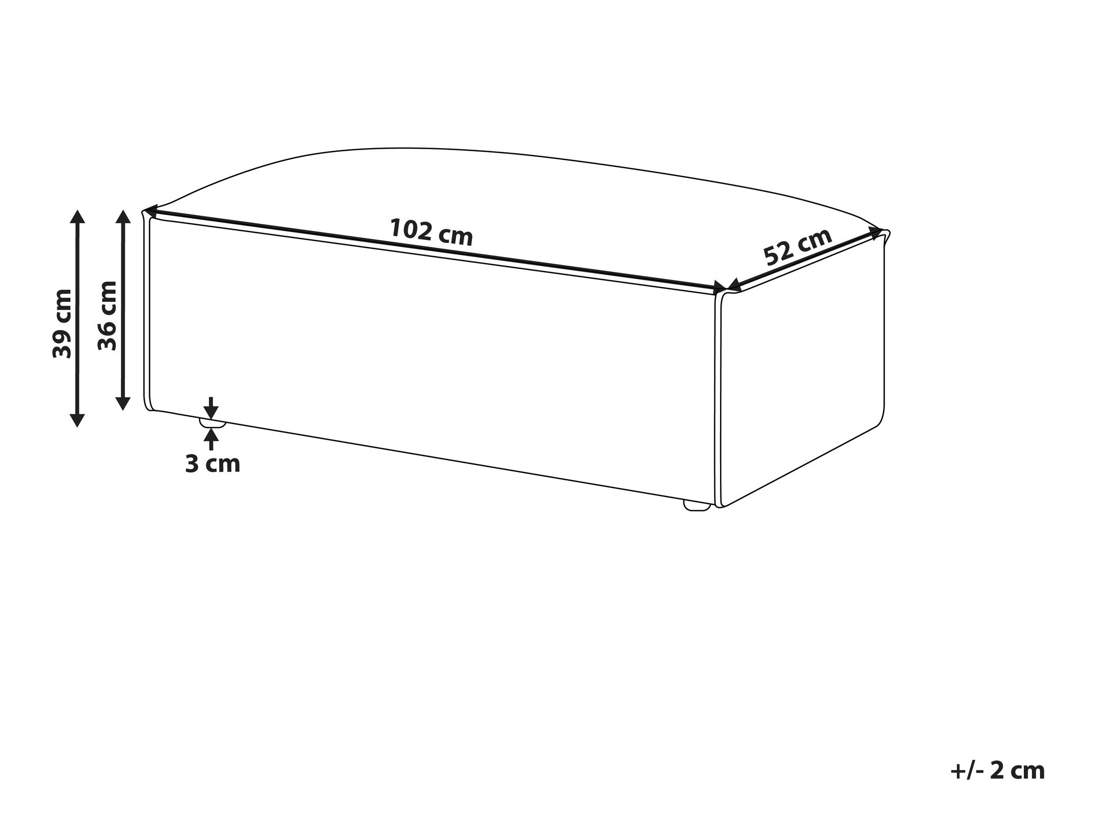 Табуретка Berwyn 2841 (Светло бежово)
