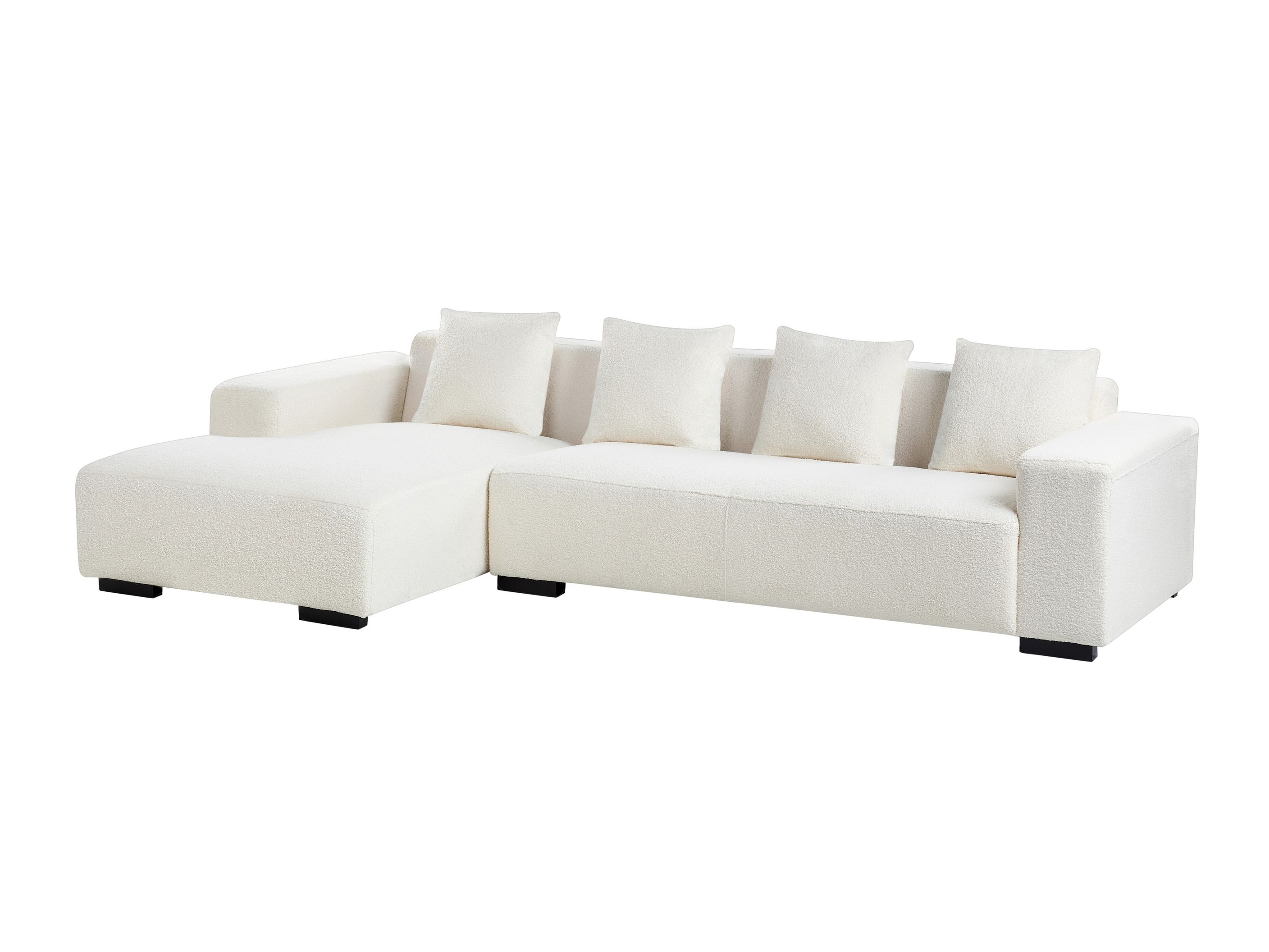 Ъглов диван Berwyn 1396 (Бяло екрю)