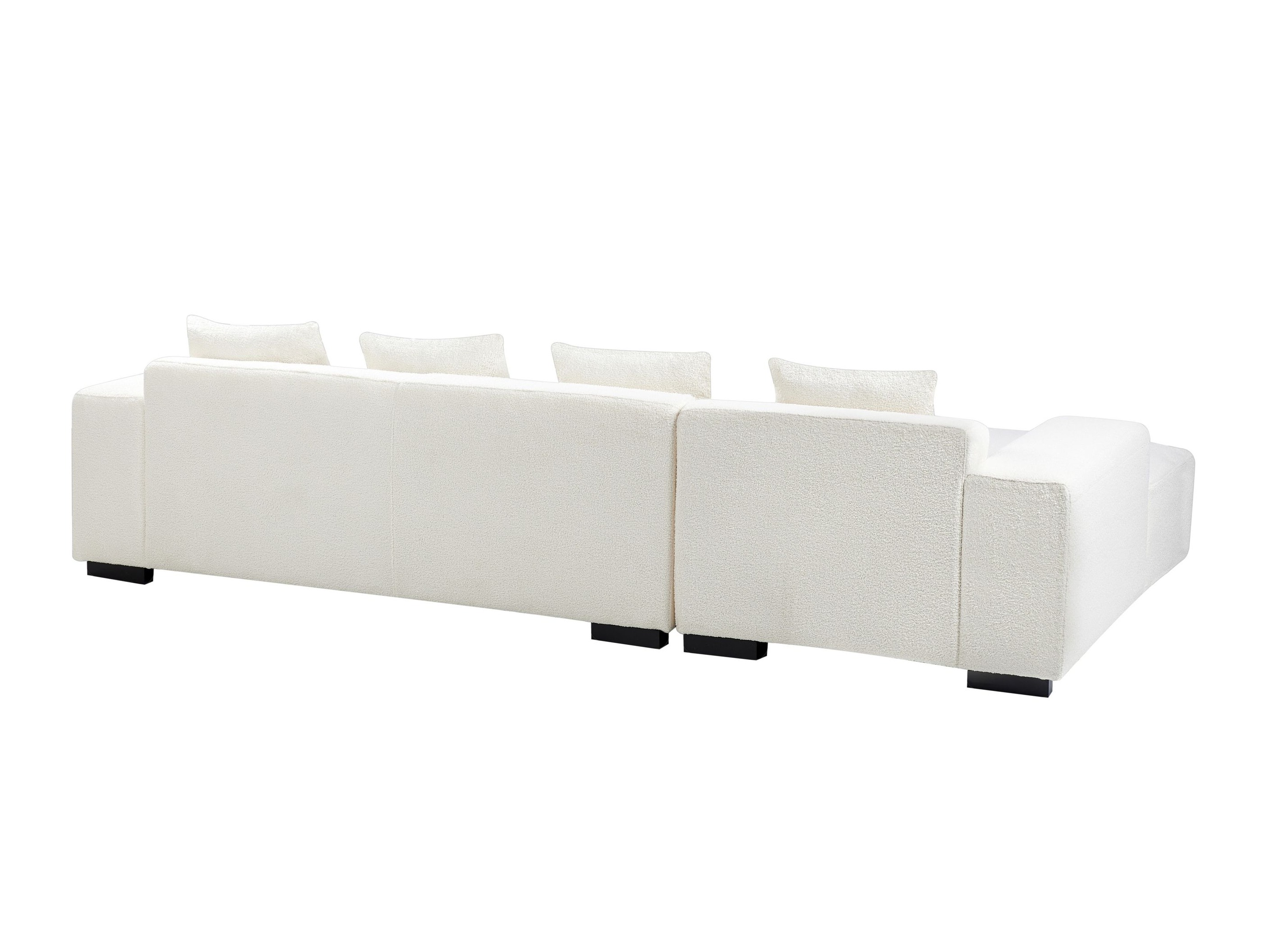 Ъглов диван Berwyn 1396 (Бяло екрю)