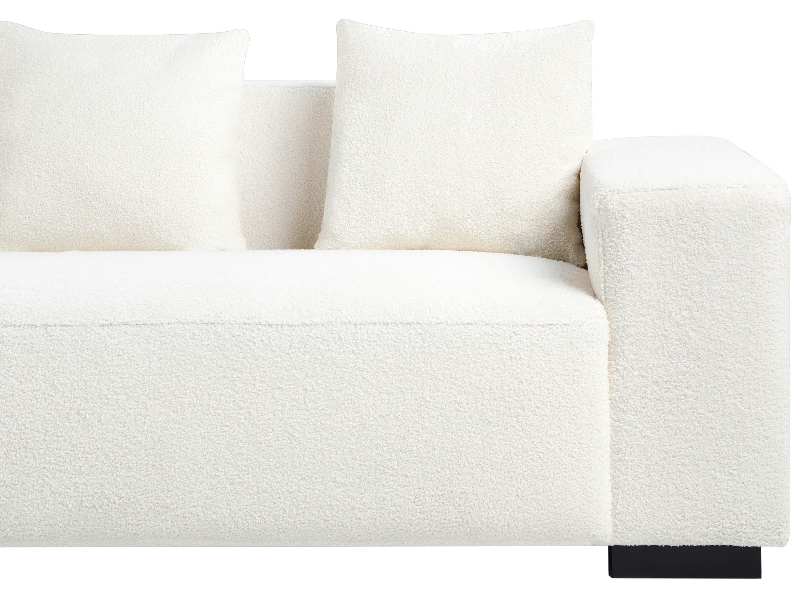 Ъглов диван Berwyn 1396 (Бяло екрю)