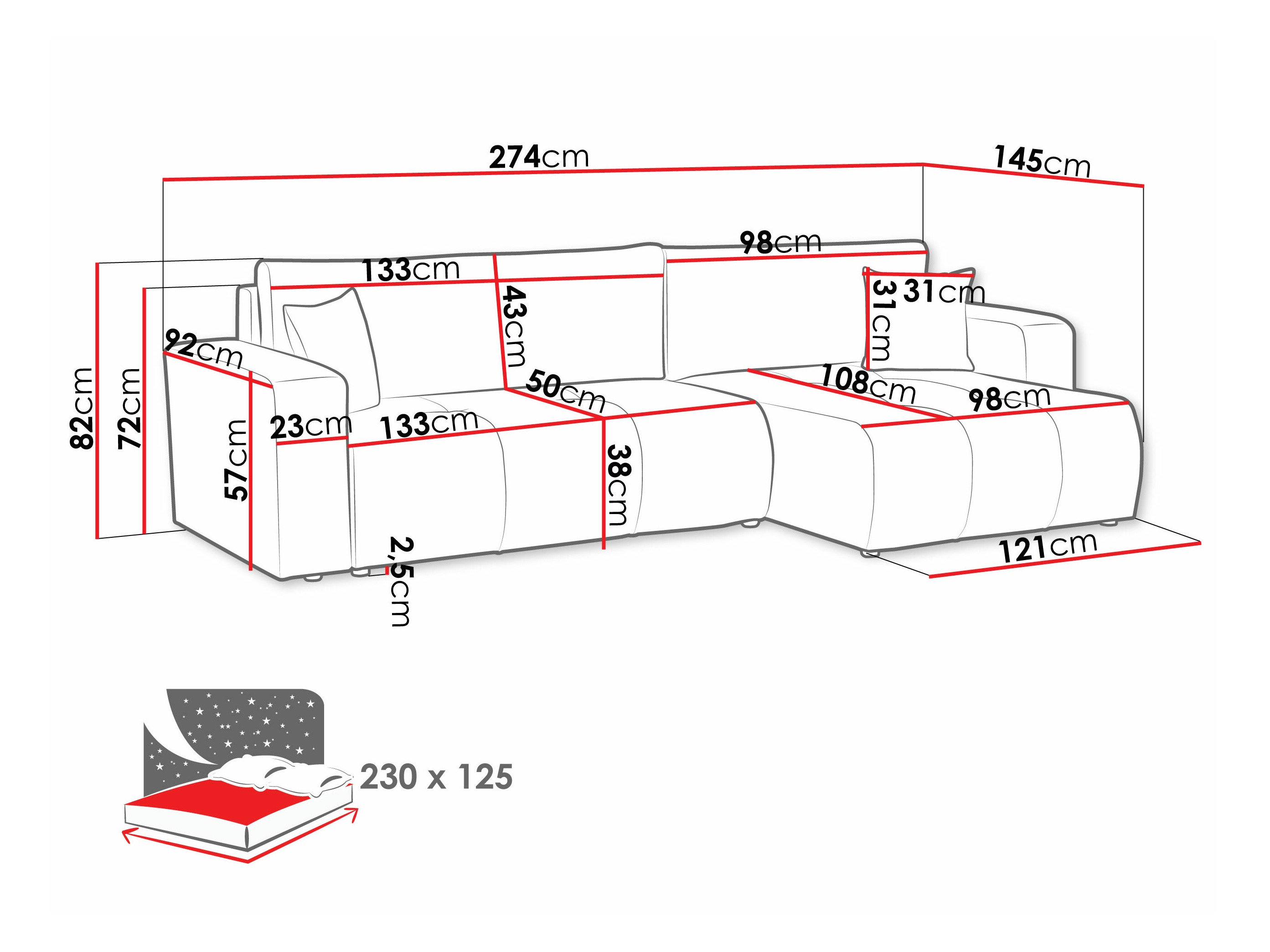 Ъглов диван Comfivo Laurus I (Velo 621)