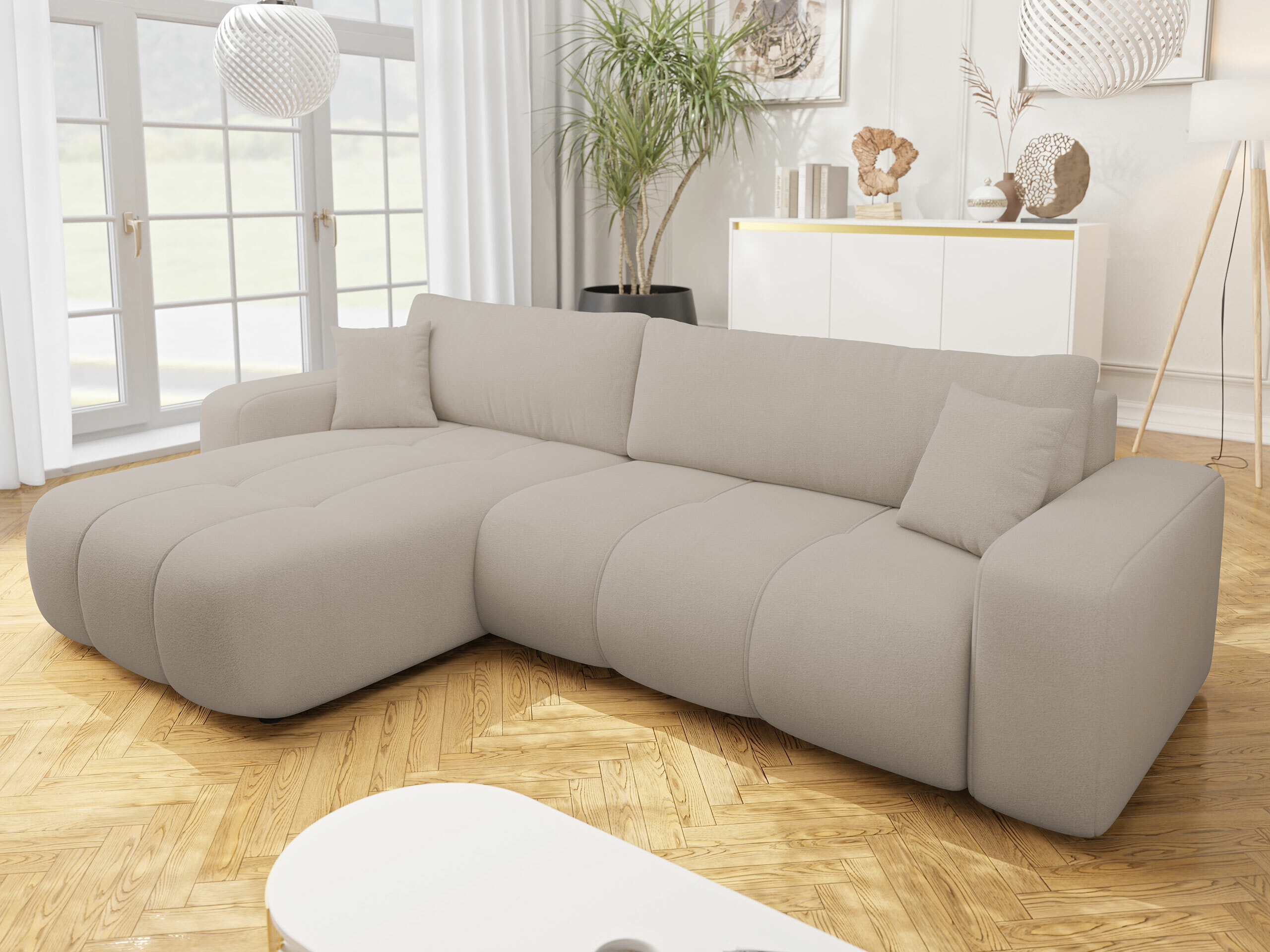 Ъглов диван Comfivo Laurus I (Velo 623)