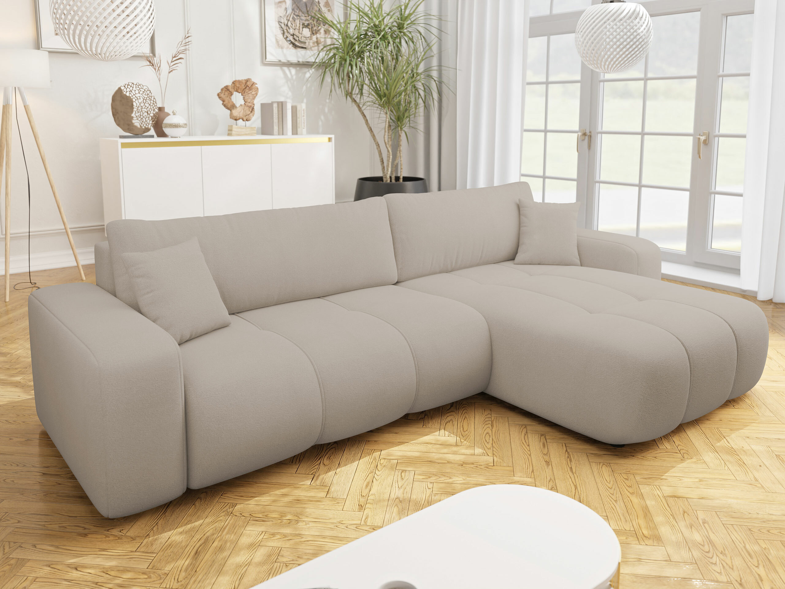 Ъглов диван Comfivo Laurus I (Velo 623)