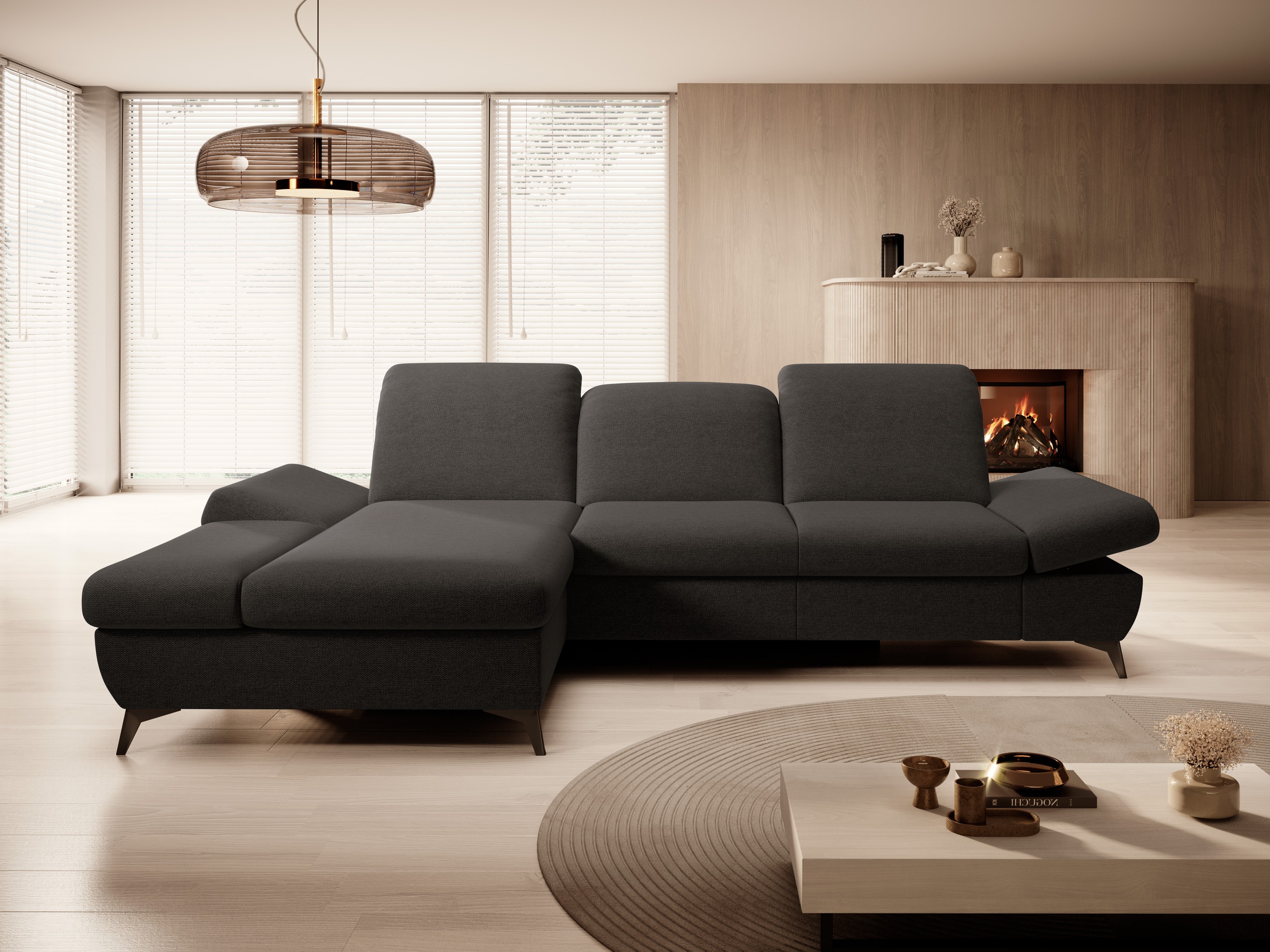 Ъглов диван Kingston 190 (Loft 23)