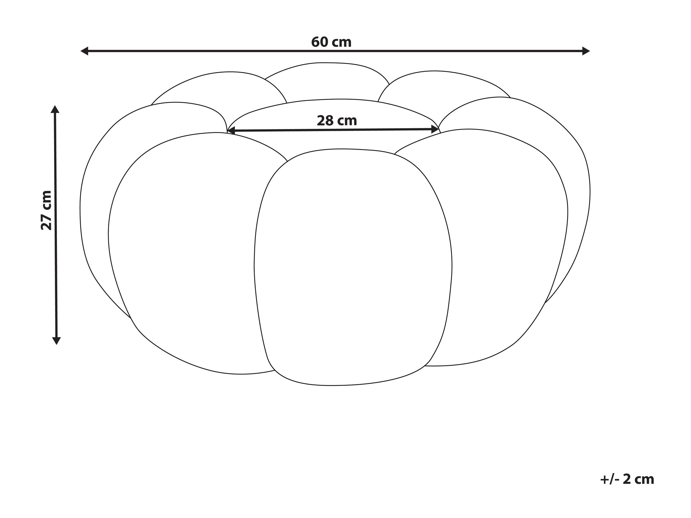 Табуретка Berwyn 2851 (Светлокафяво)