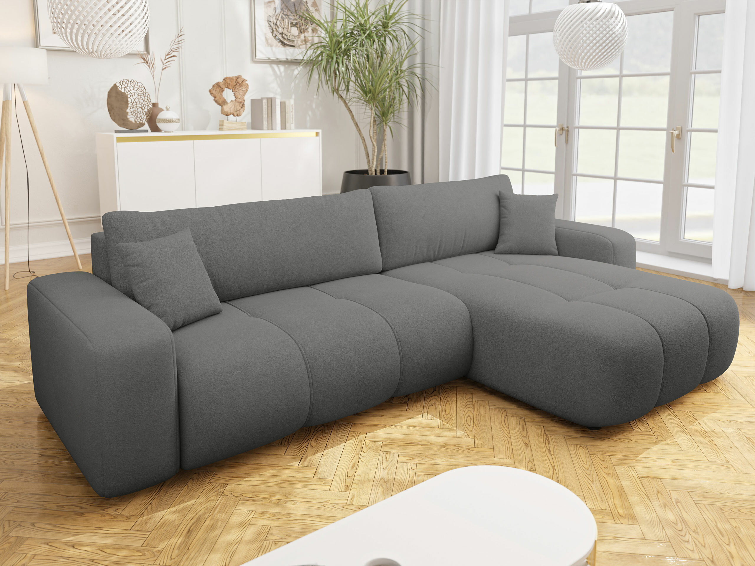 Ъглов диван Comfivo Laurus I (Velo 635)