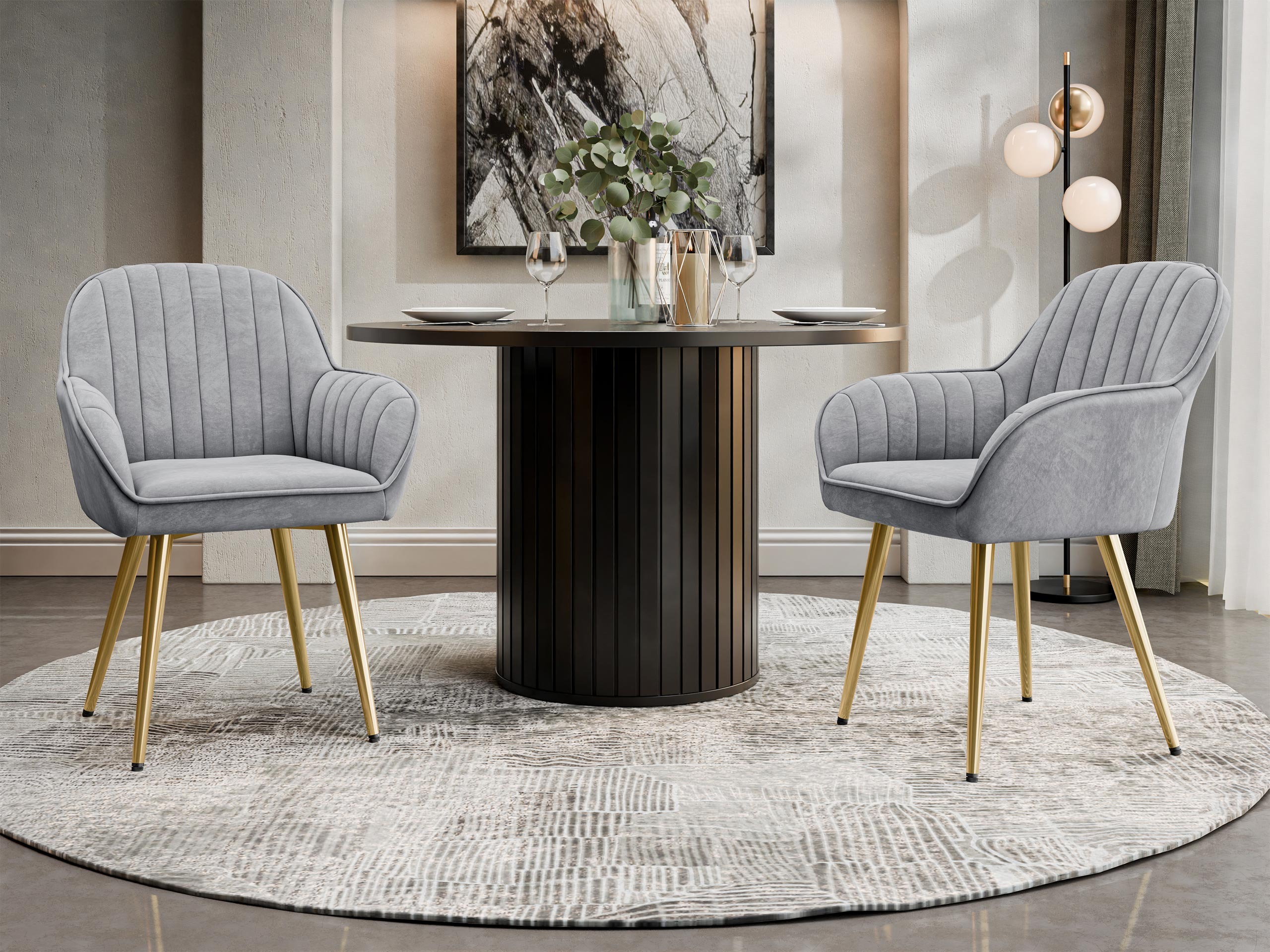 Стол Comfivo Hilaritas VIII (Сив)