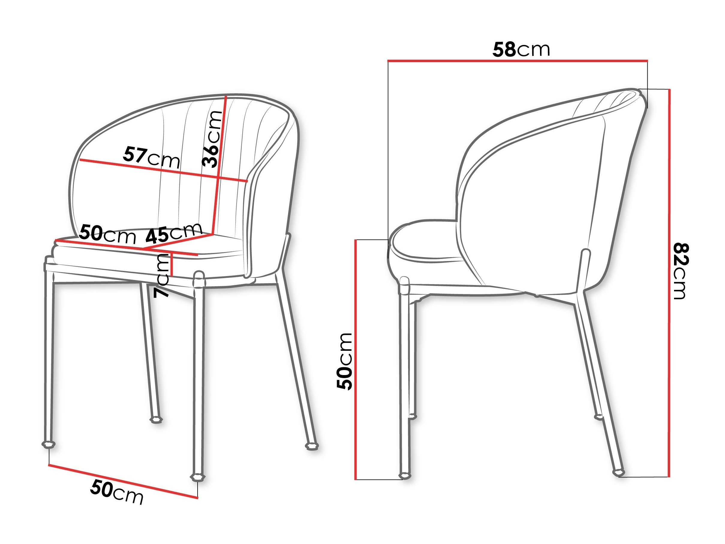 Стол Comfivo Hilaritas XVII (Сив)