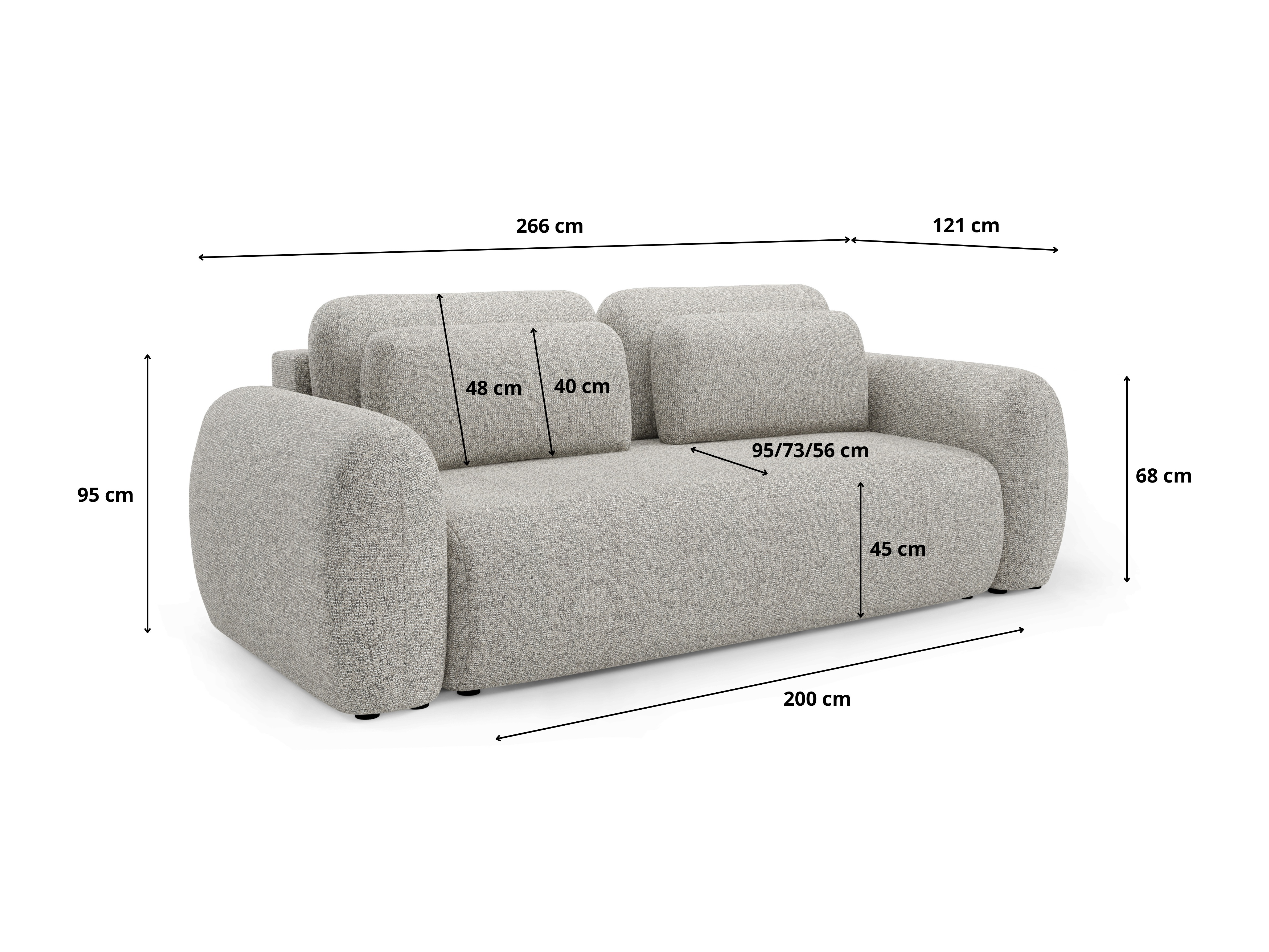 Разтегателен диван Franklin 102 (Puente 34)