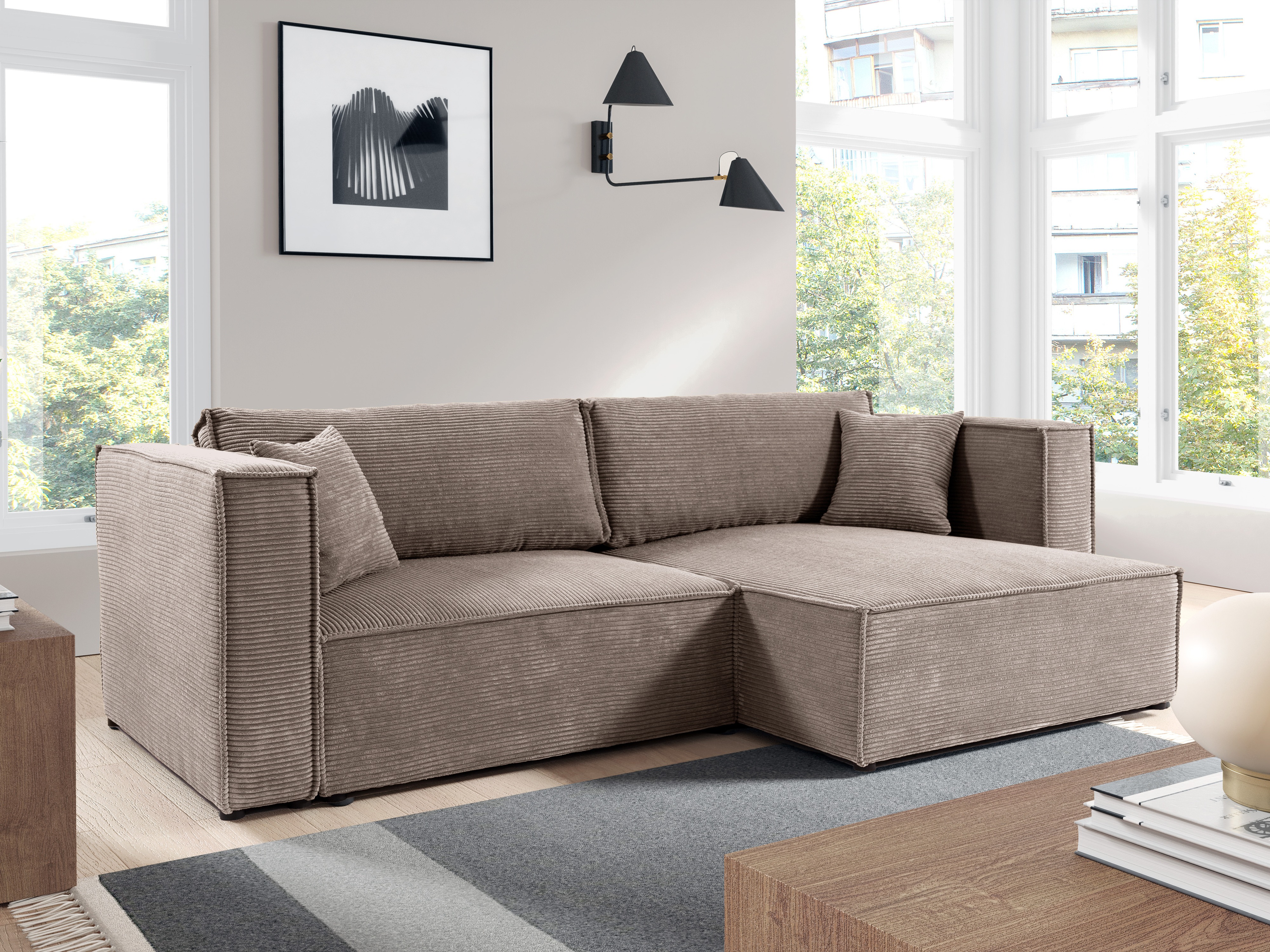 Ъглов диван Franklin 111 (Poso 02)