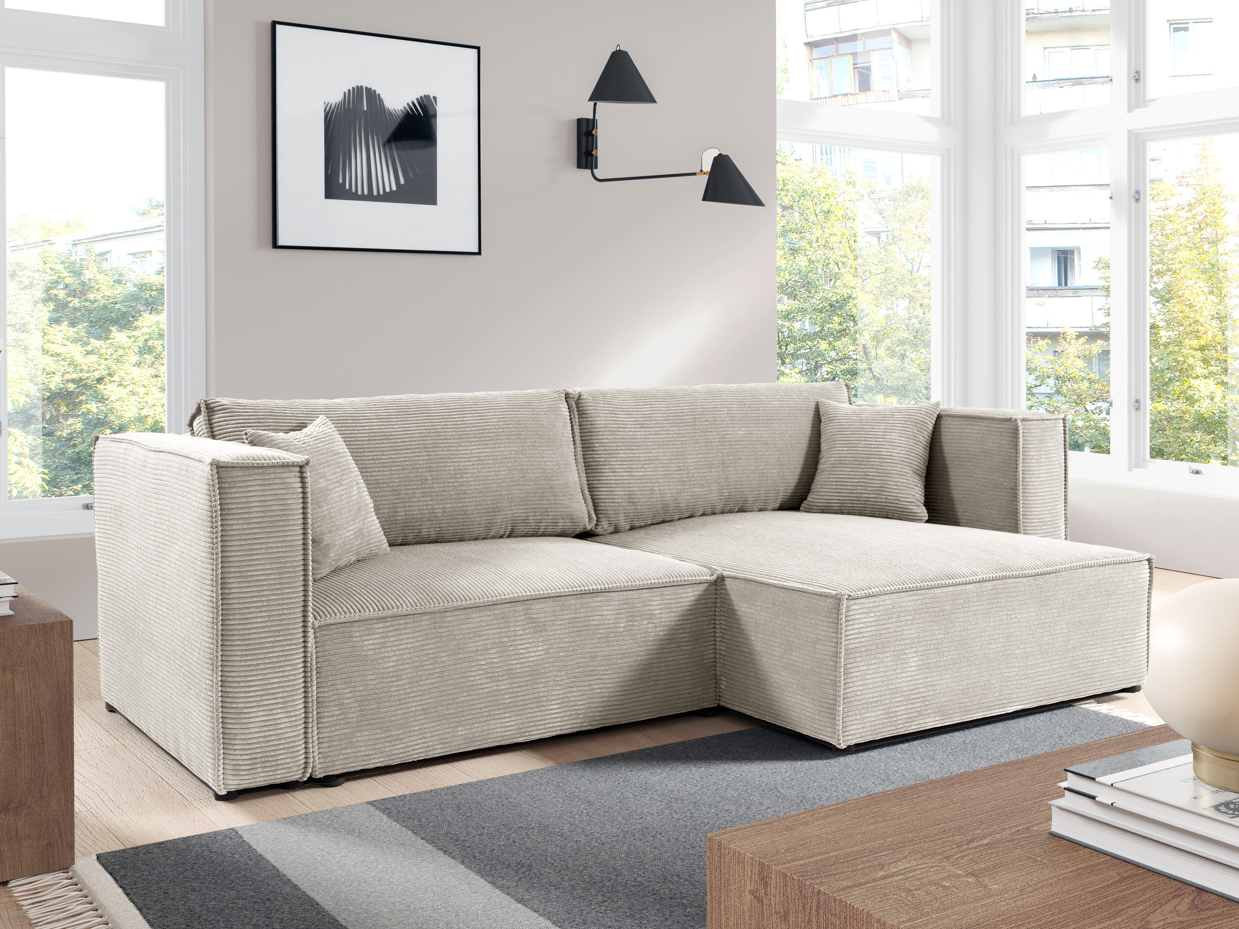 Ъглов диван Franklin 111 (Poso 100)