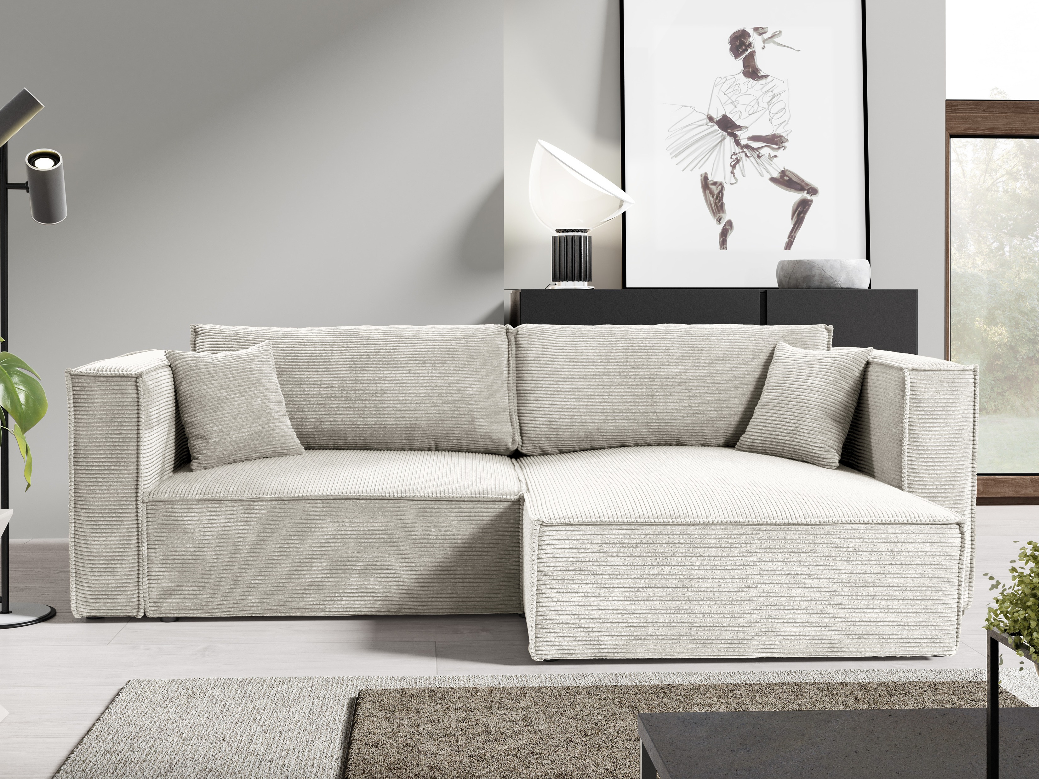 Ъглов диван Franklin 111 (Poso 100)