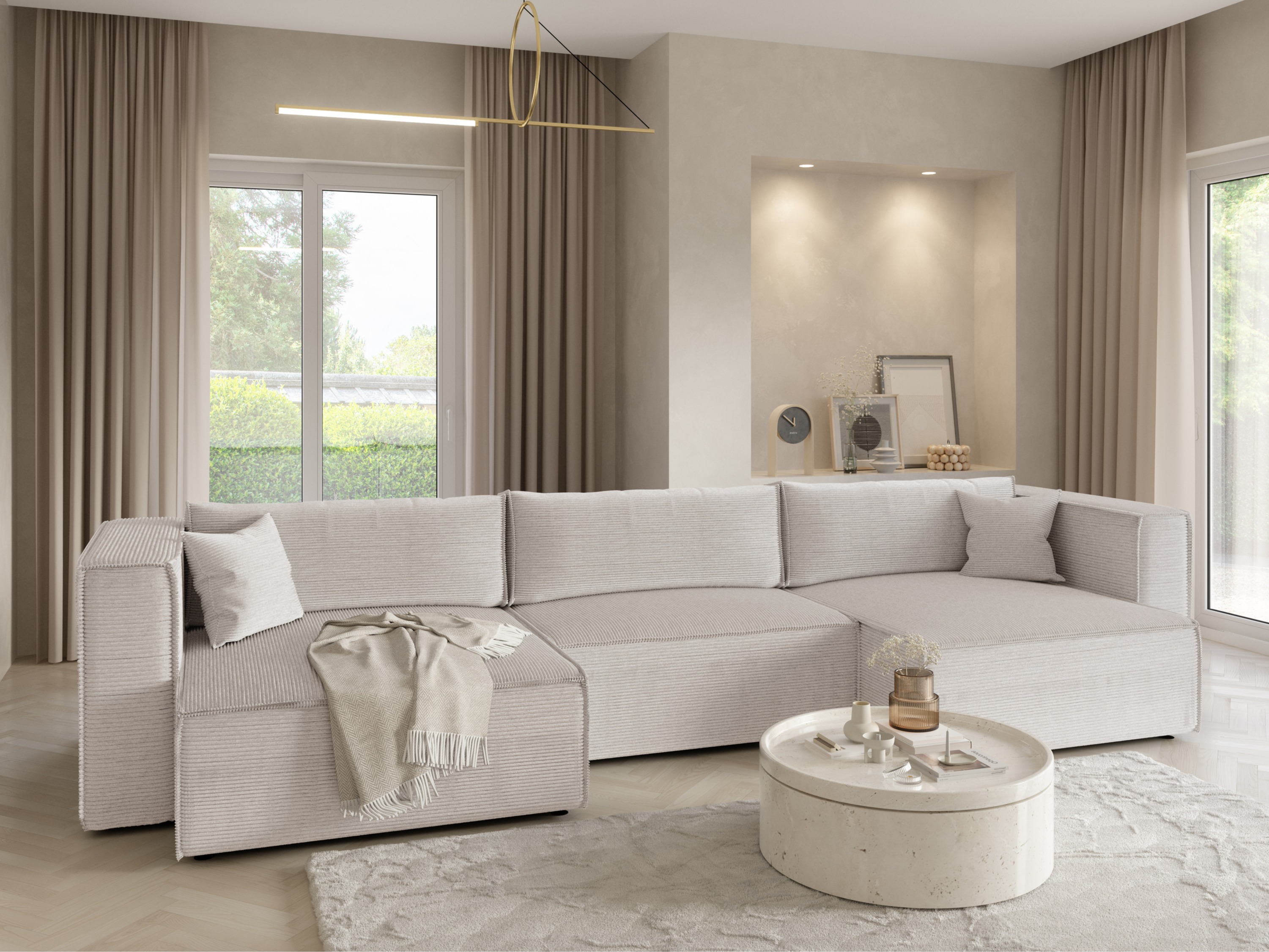 Ъглов диван Franklin 114 (Poso 100)