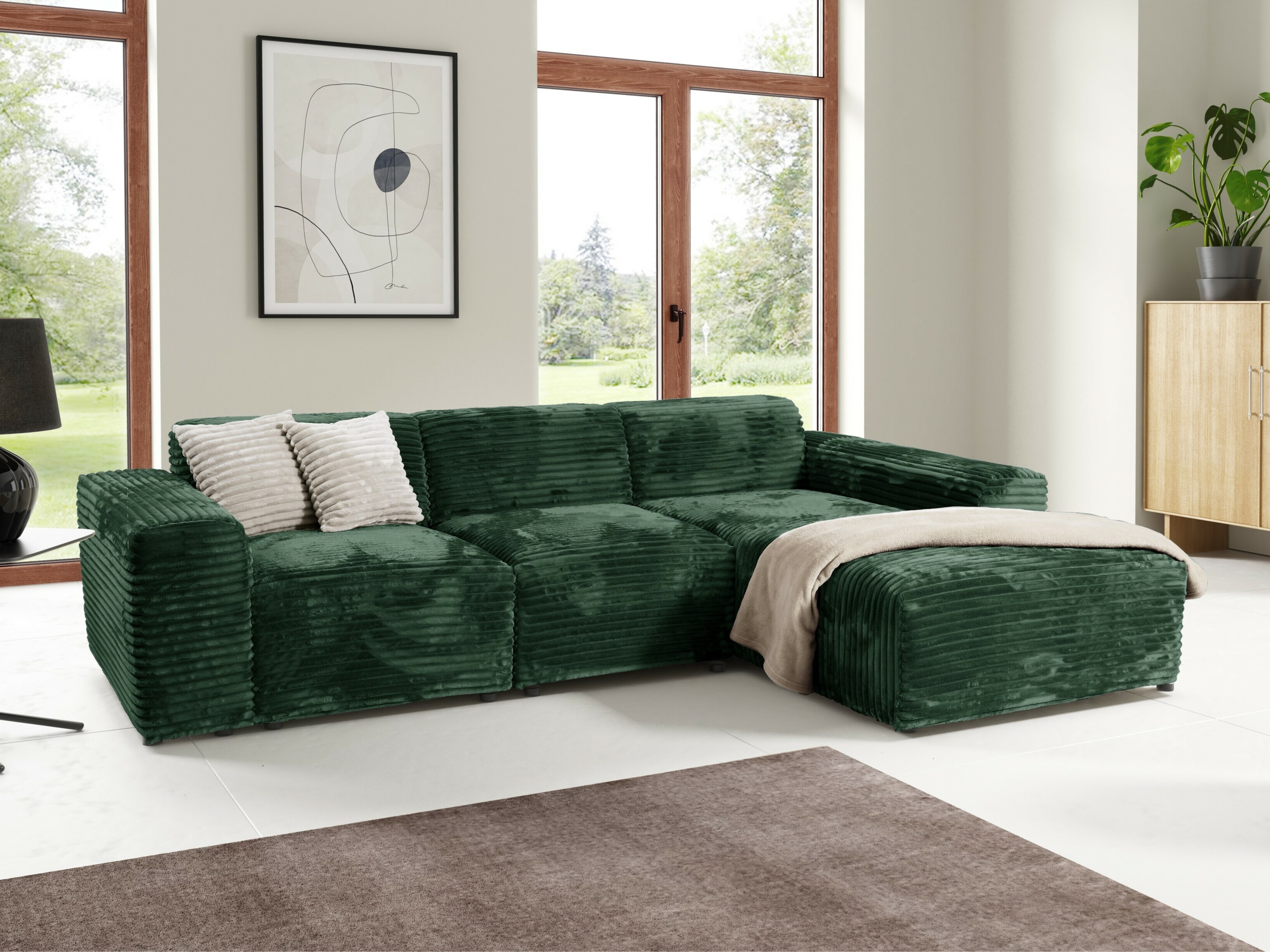 Ъглов диван Franklin 137 (Tilia 39)