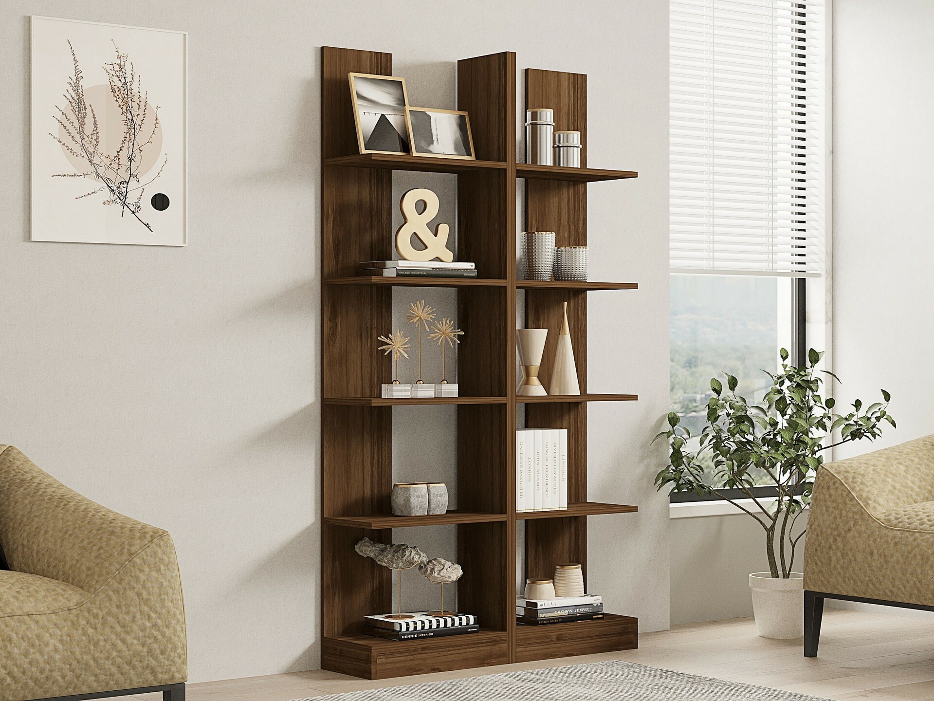 Етажерка Kailua 1100 (Орех)