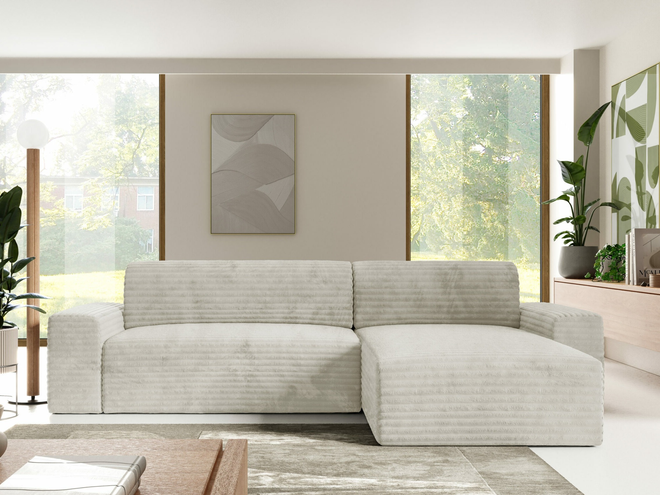 Ъглов диван Franklin 140 (Tilia 01)