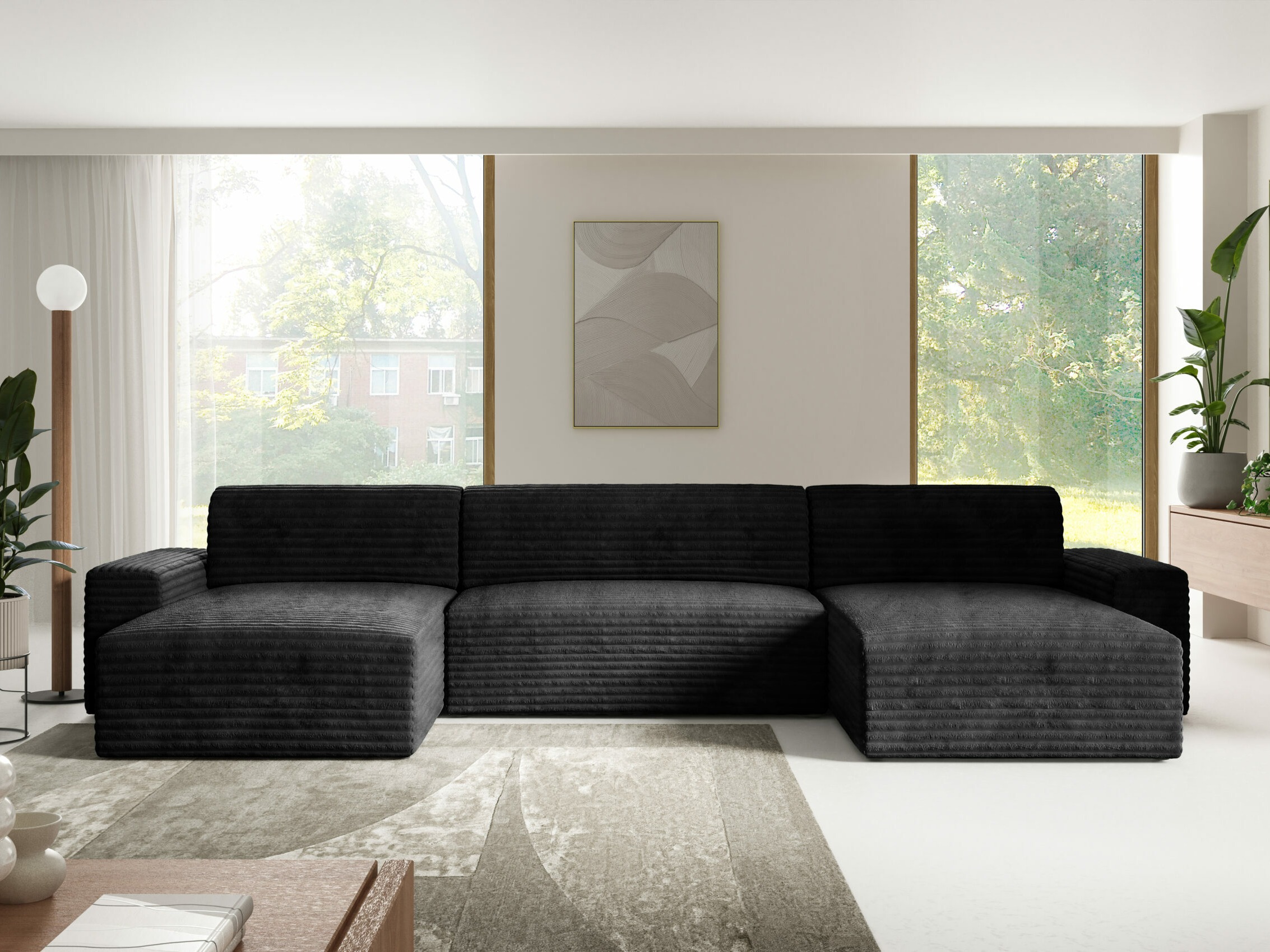 Ъглов диван Franklin 143 (Tilia 100)