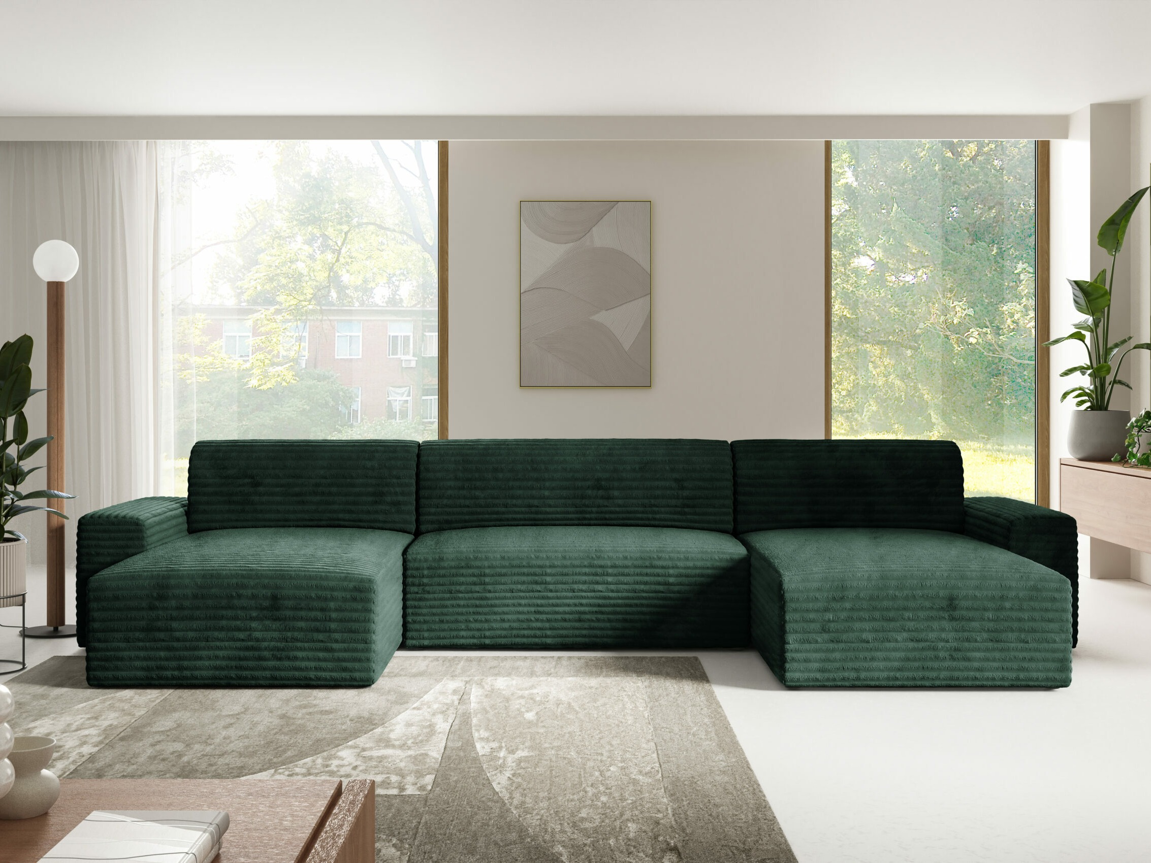 Ъглов диван Franklin 143 (Tilia 39)