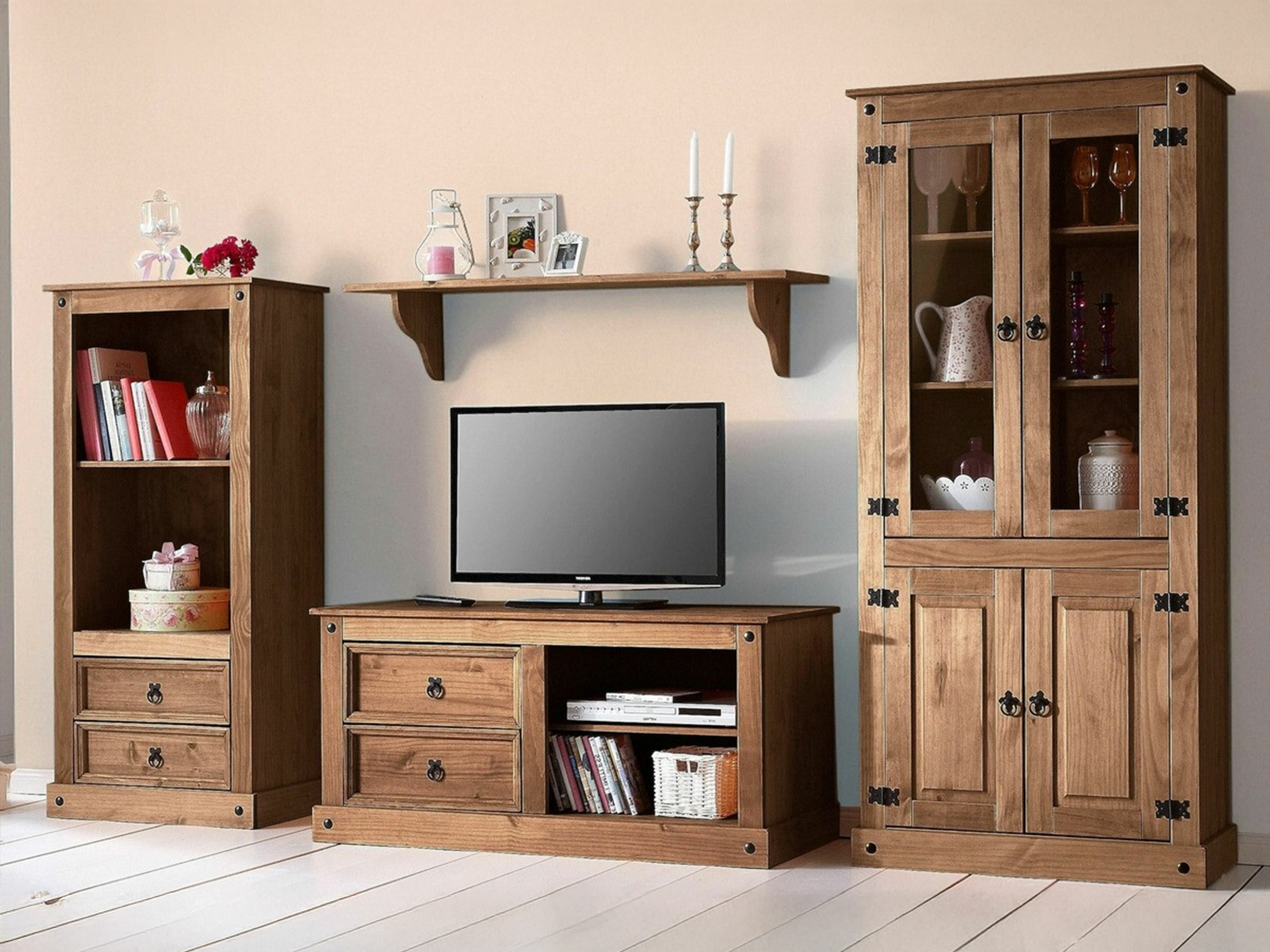 Комплект за хол Sonlive 111 (Кафяв)