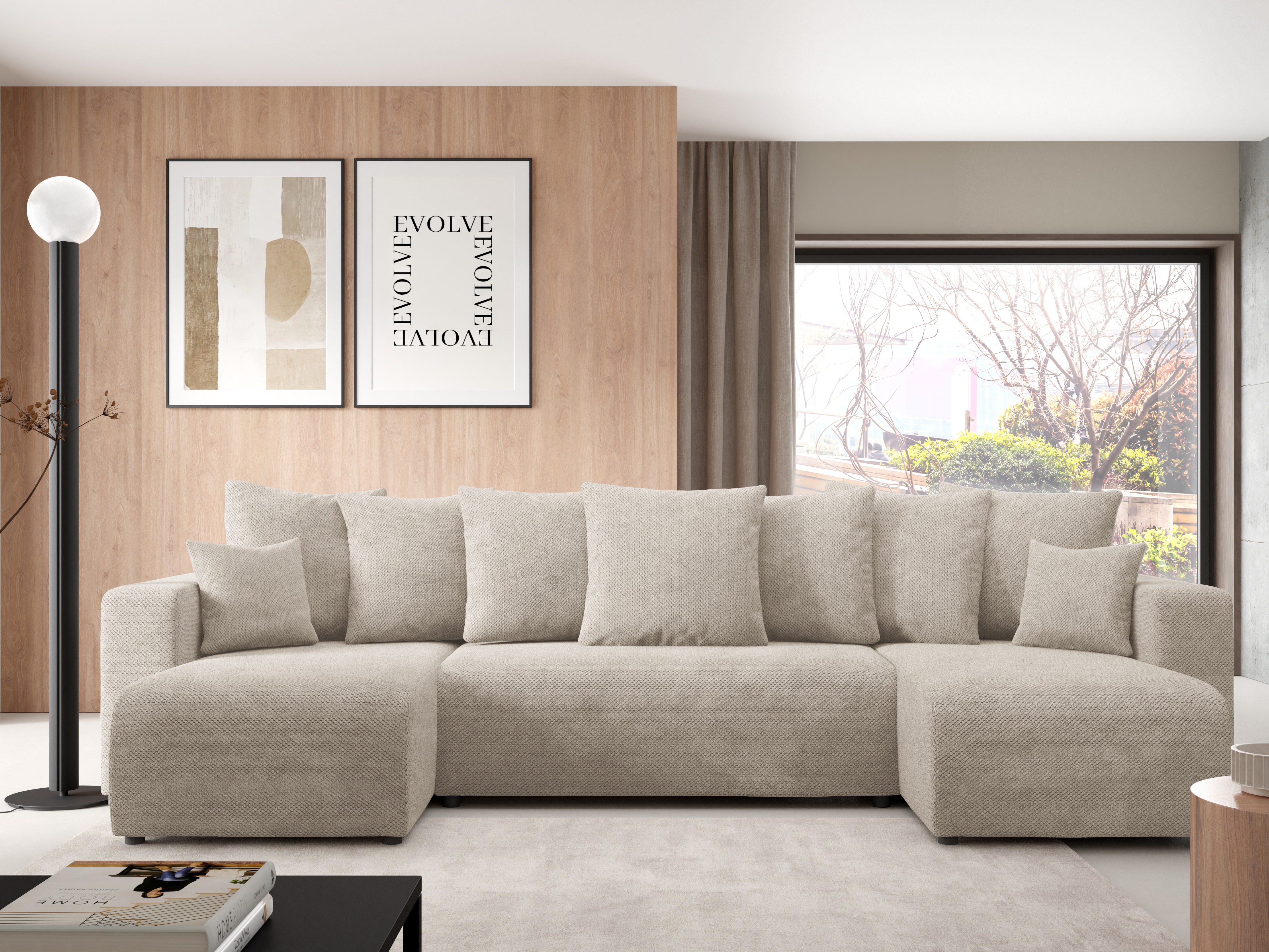 Ъглов диван Franklin 144 (Onega 02)