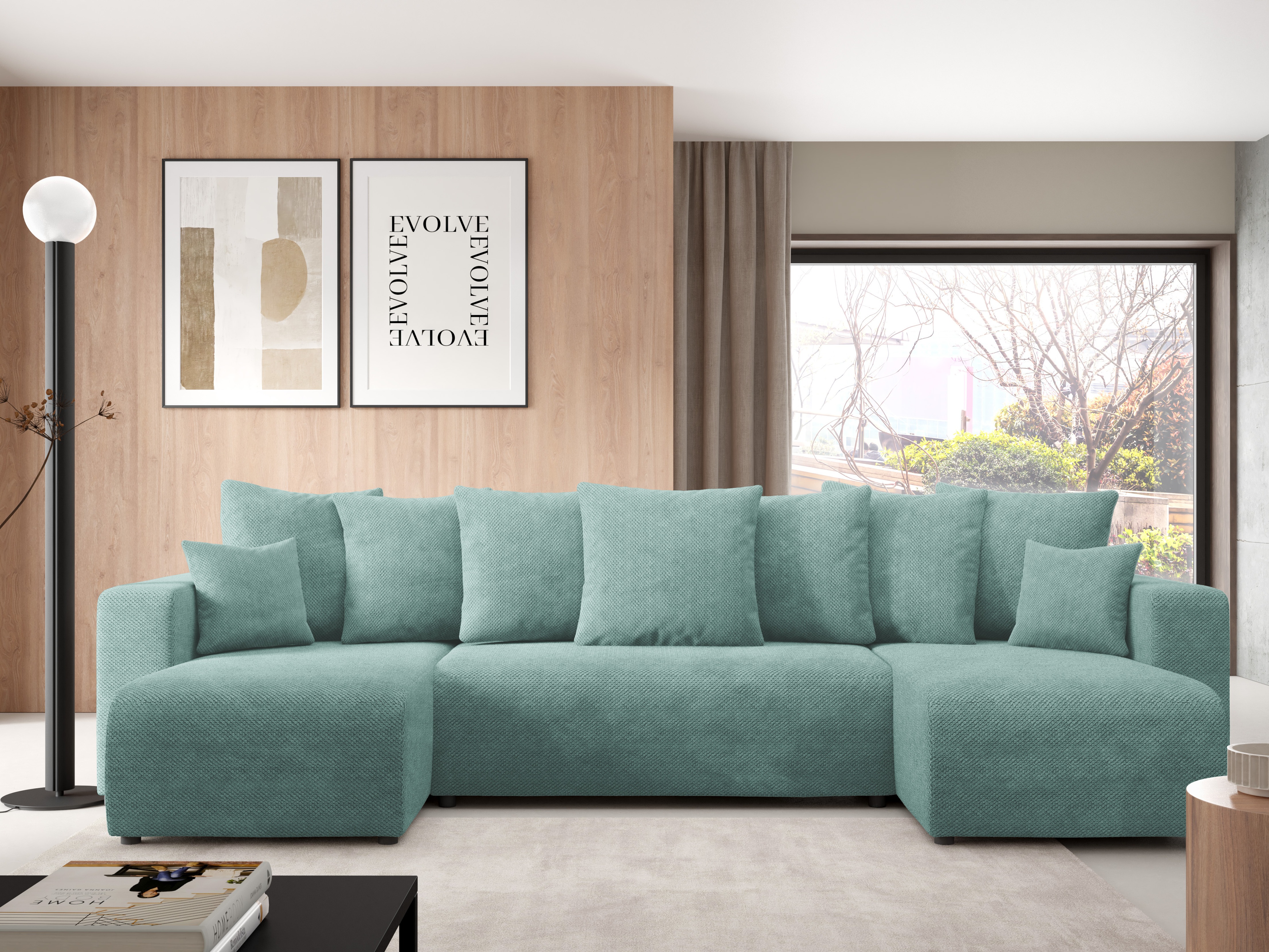 Ъглов диван Franklin 144 (Onega 06)