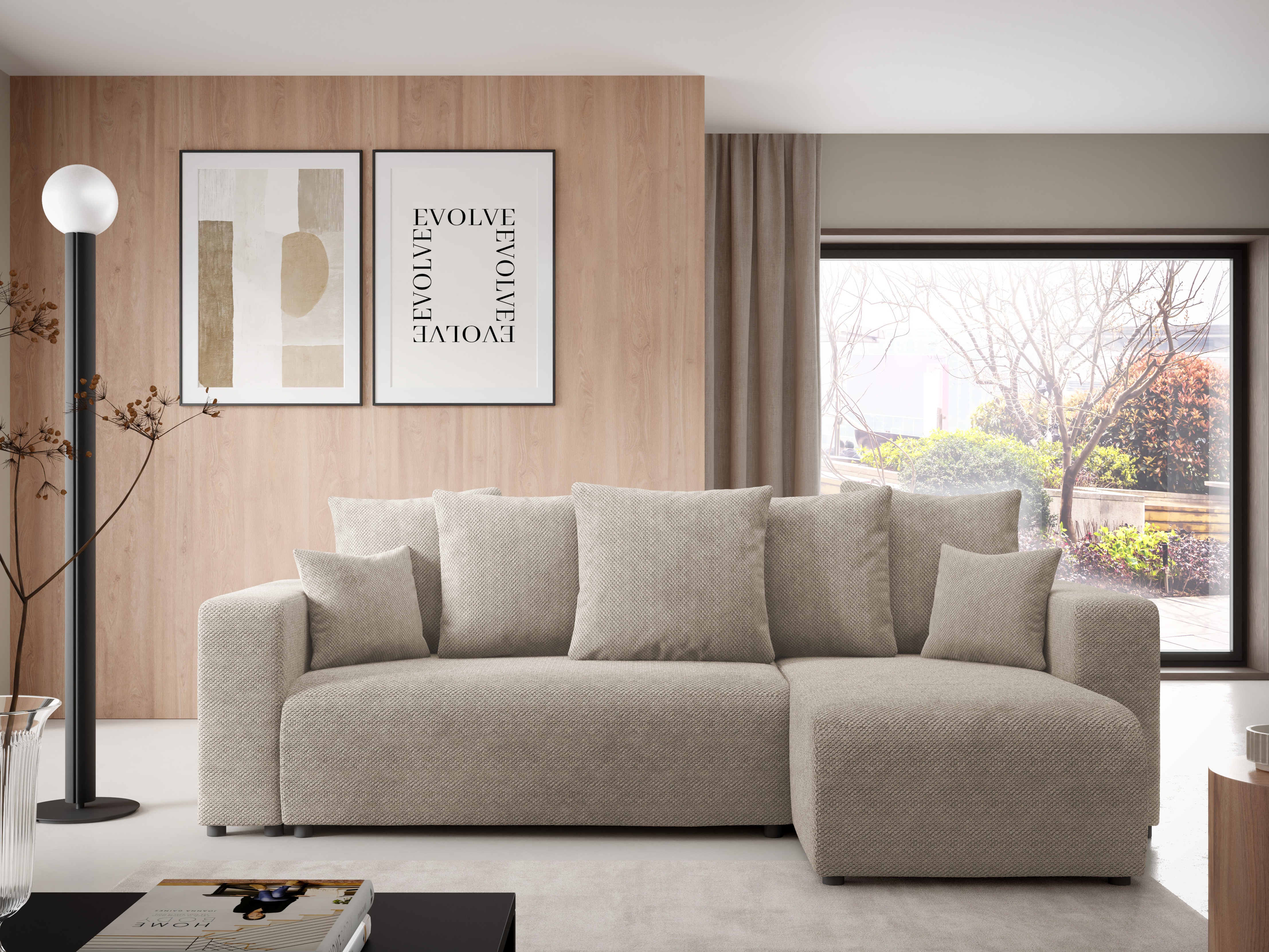 Ъглов диван Franklin 146 (Onega 02)