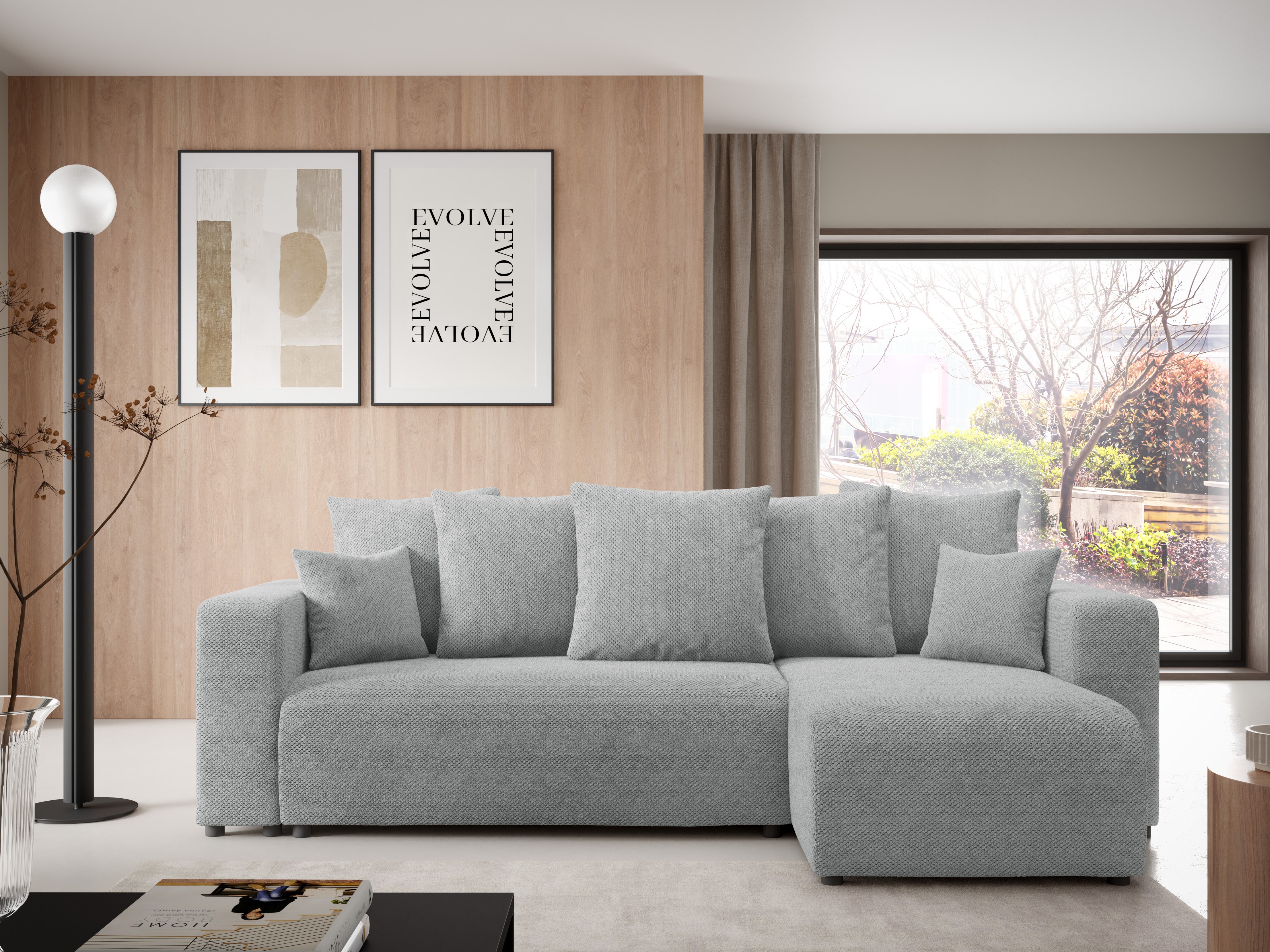 Ъглов диван Franklin 146 (Onega 08)