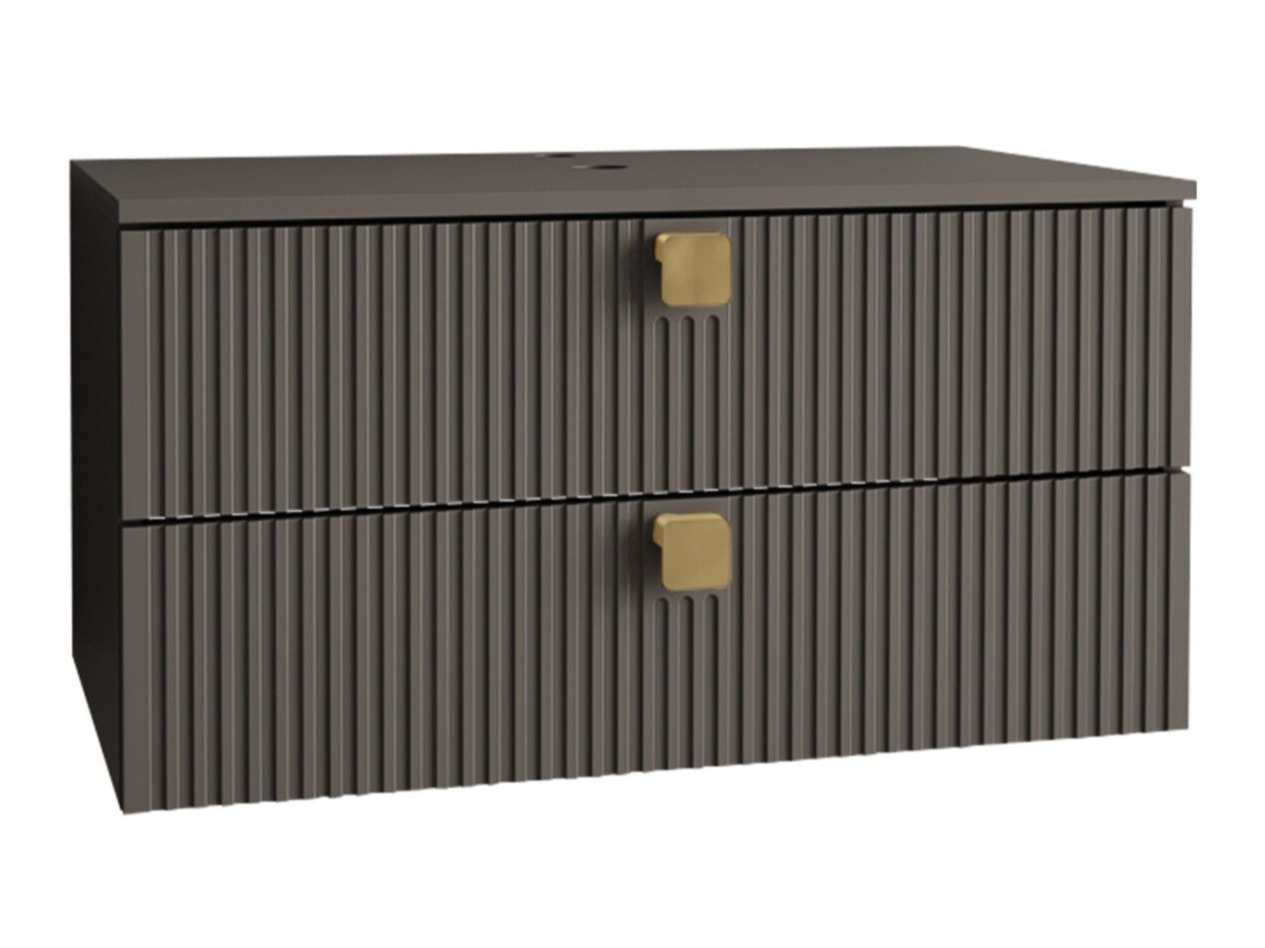 Окачен шкаф за мивка Panium (Сив)