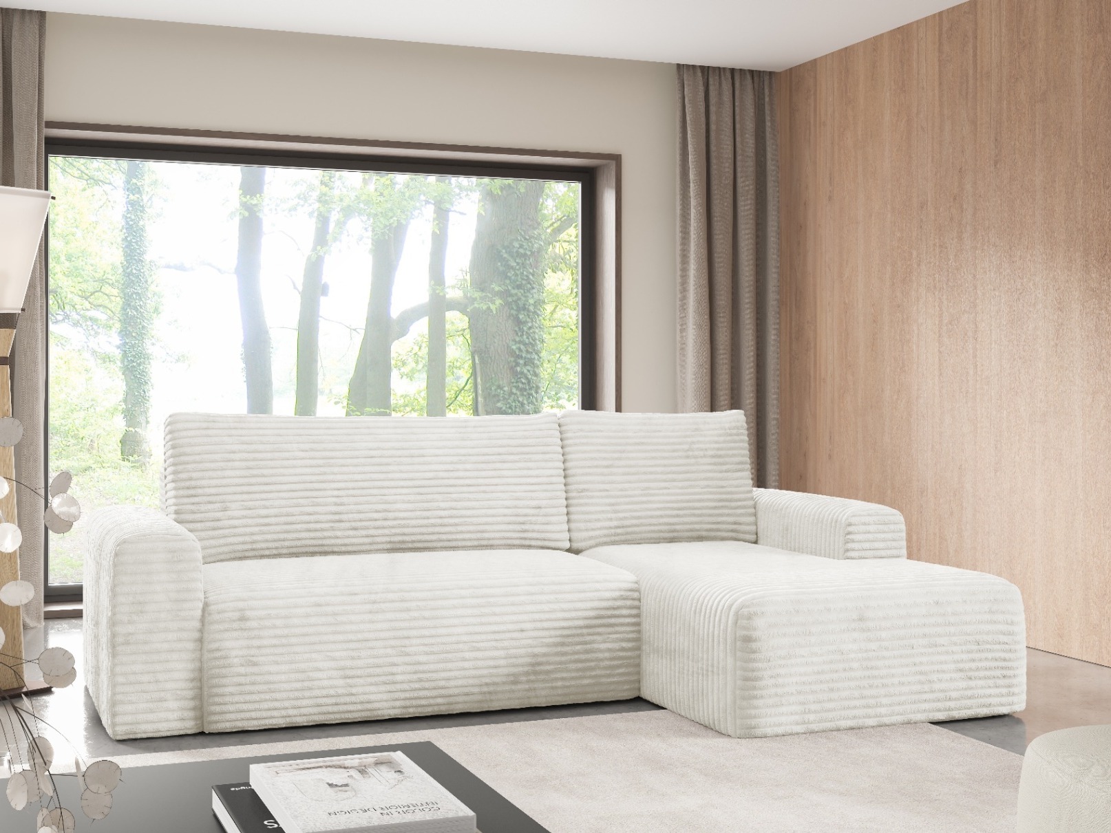 Ъглов диван Franklin 155 (Tilia 01)