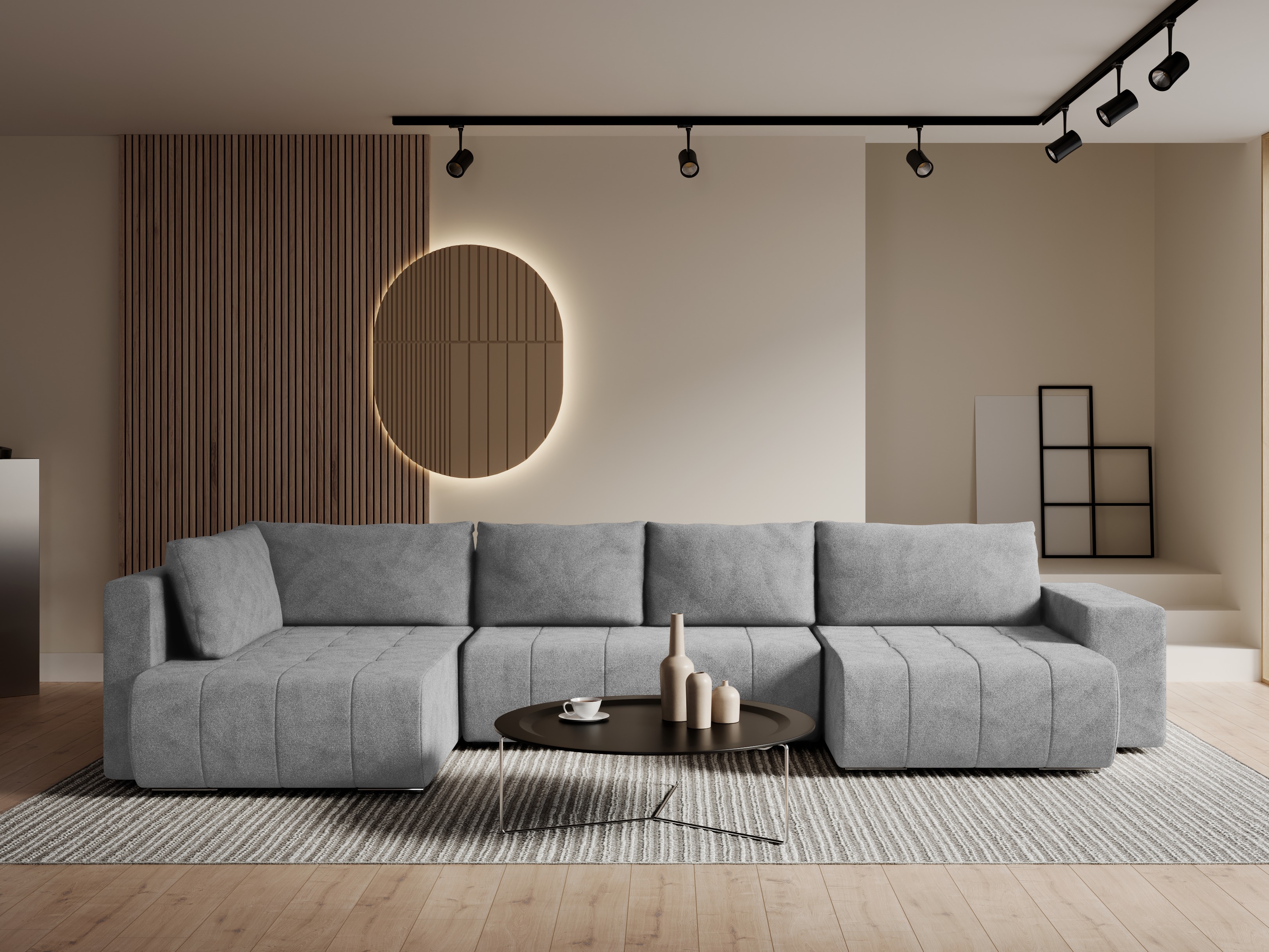 Ъглов диван Franklin 159 (Blur 18)