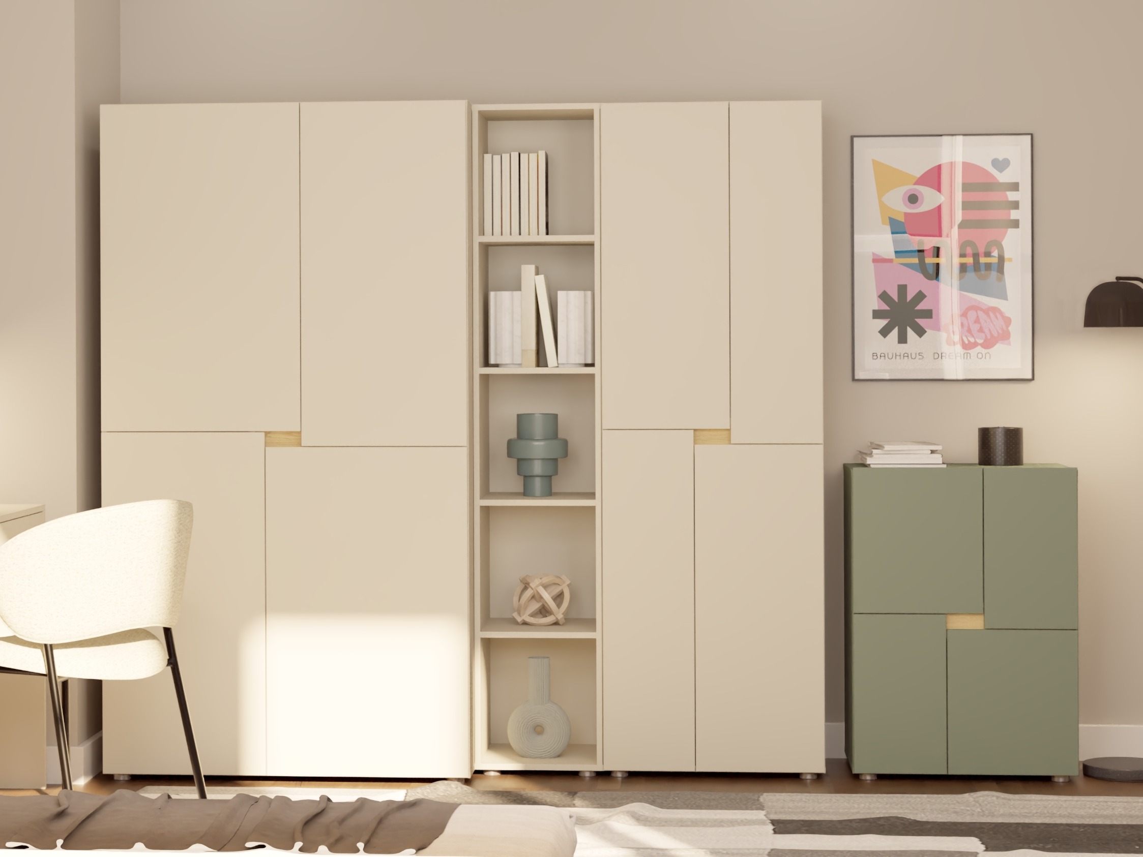 Шкаф Mavdori 100 (Зелен)