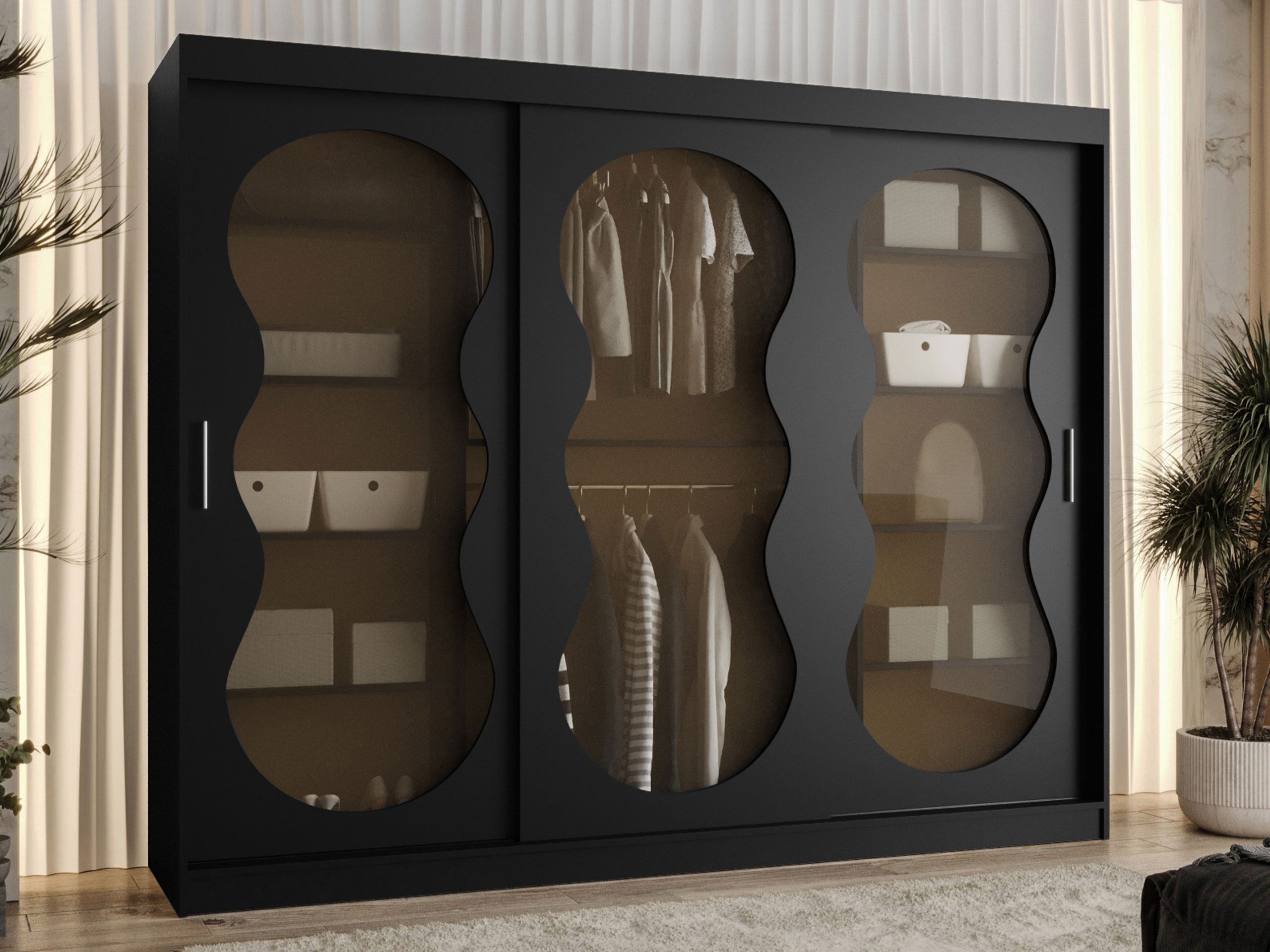 Гардероб Hartford 534 (Черен)