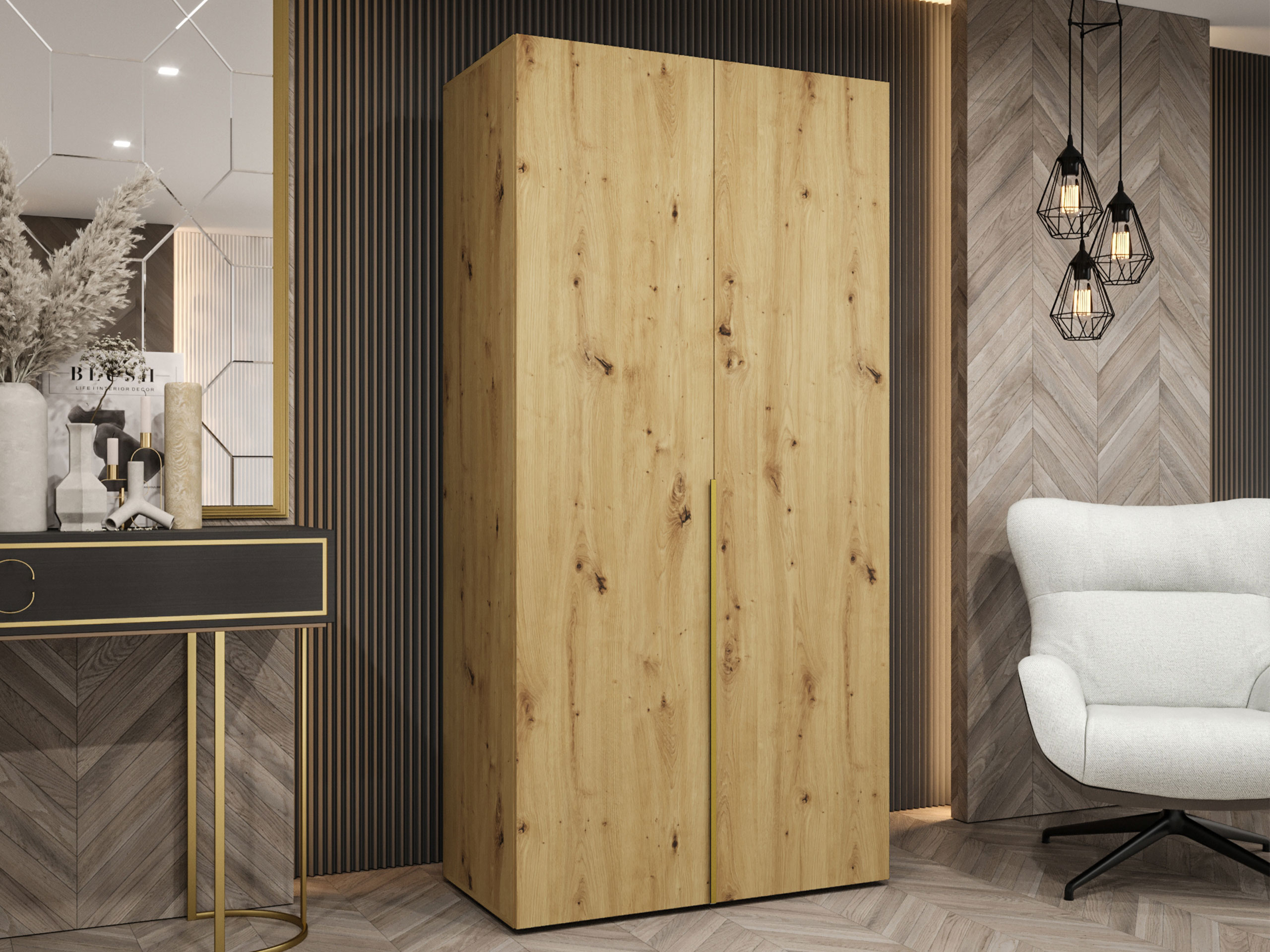 Гардероб Hartford 535 (Artisan дъб)