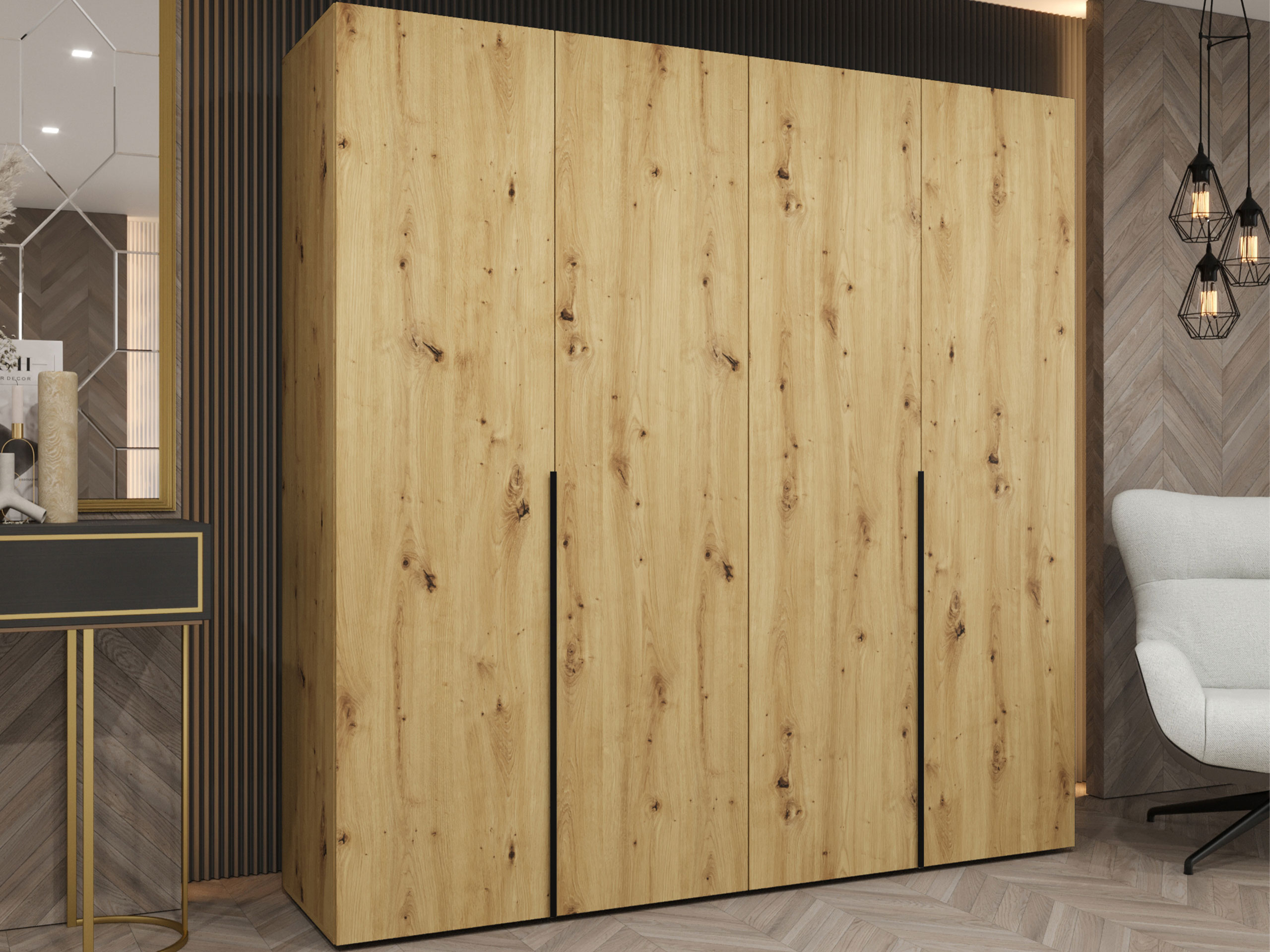 Гардероб Hartford 537 (Artisan дъб)