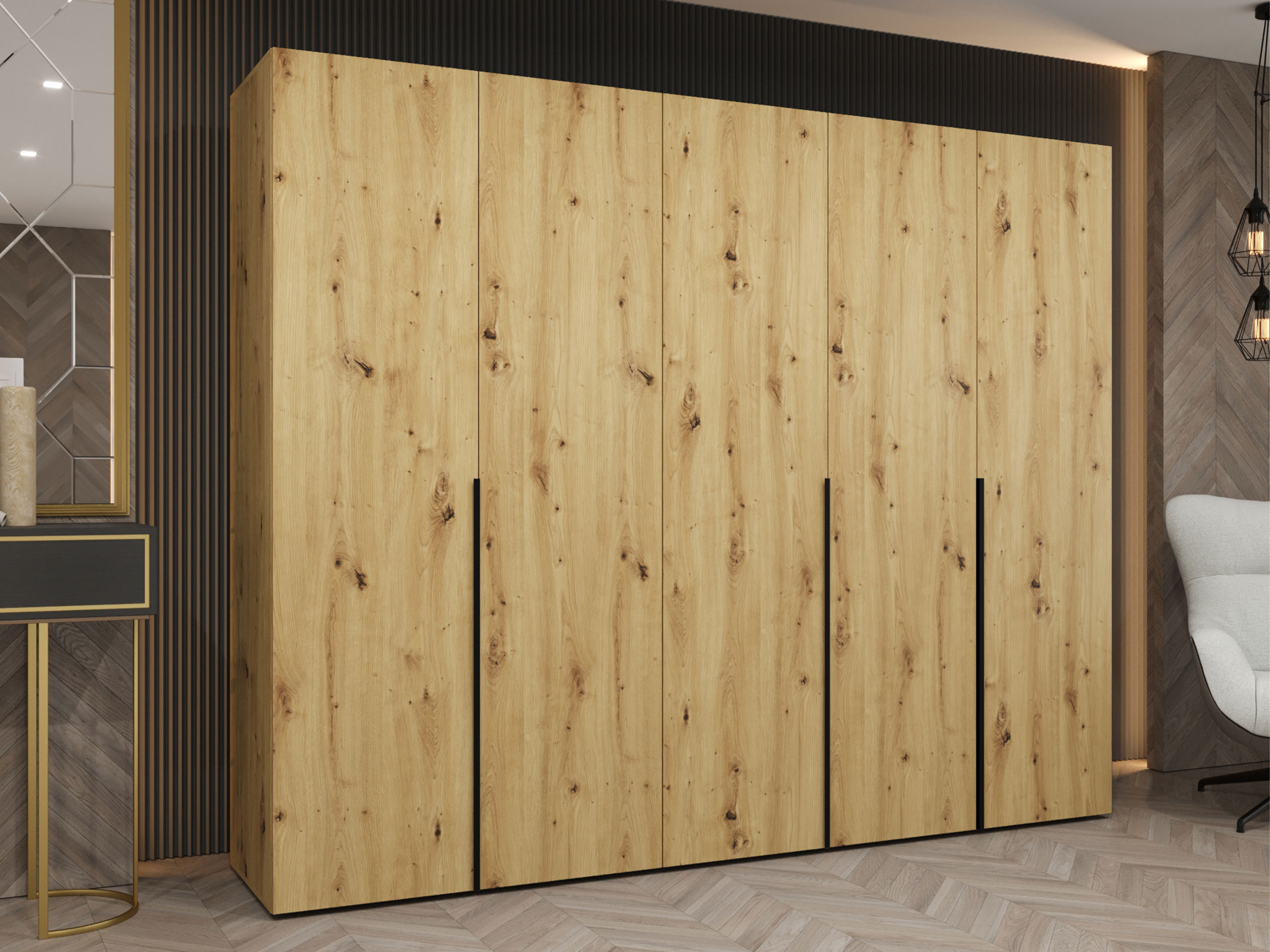 Гардероб Hartford 538 (Artisan дъб)