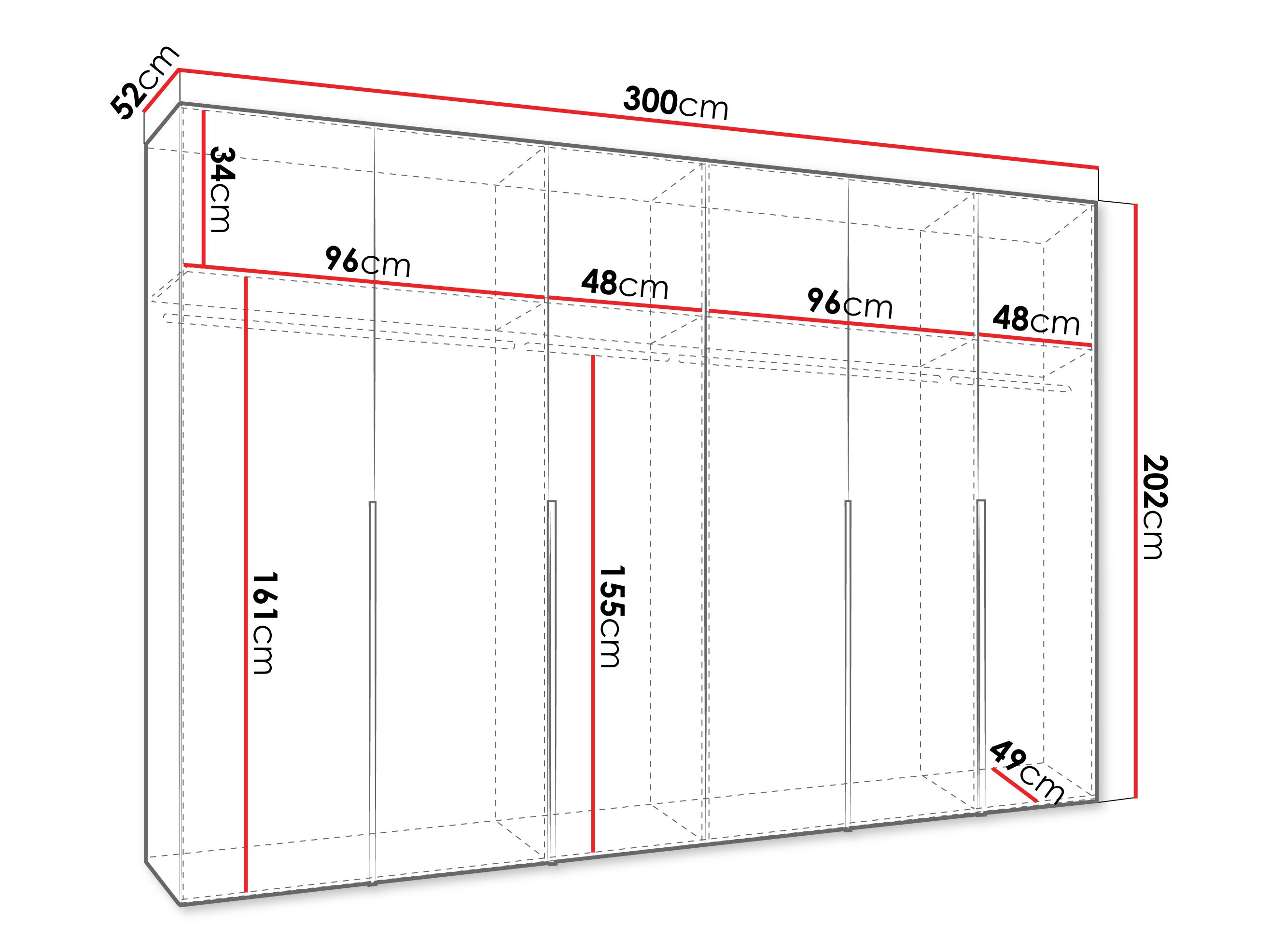 Гардероб Hartford 539 (Кашмир)