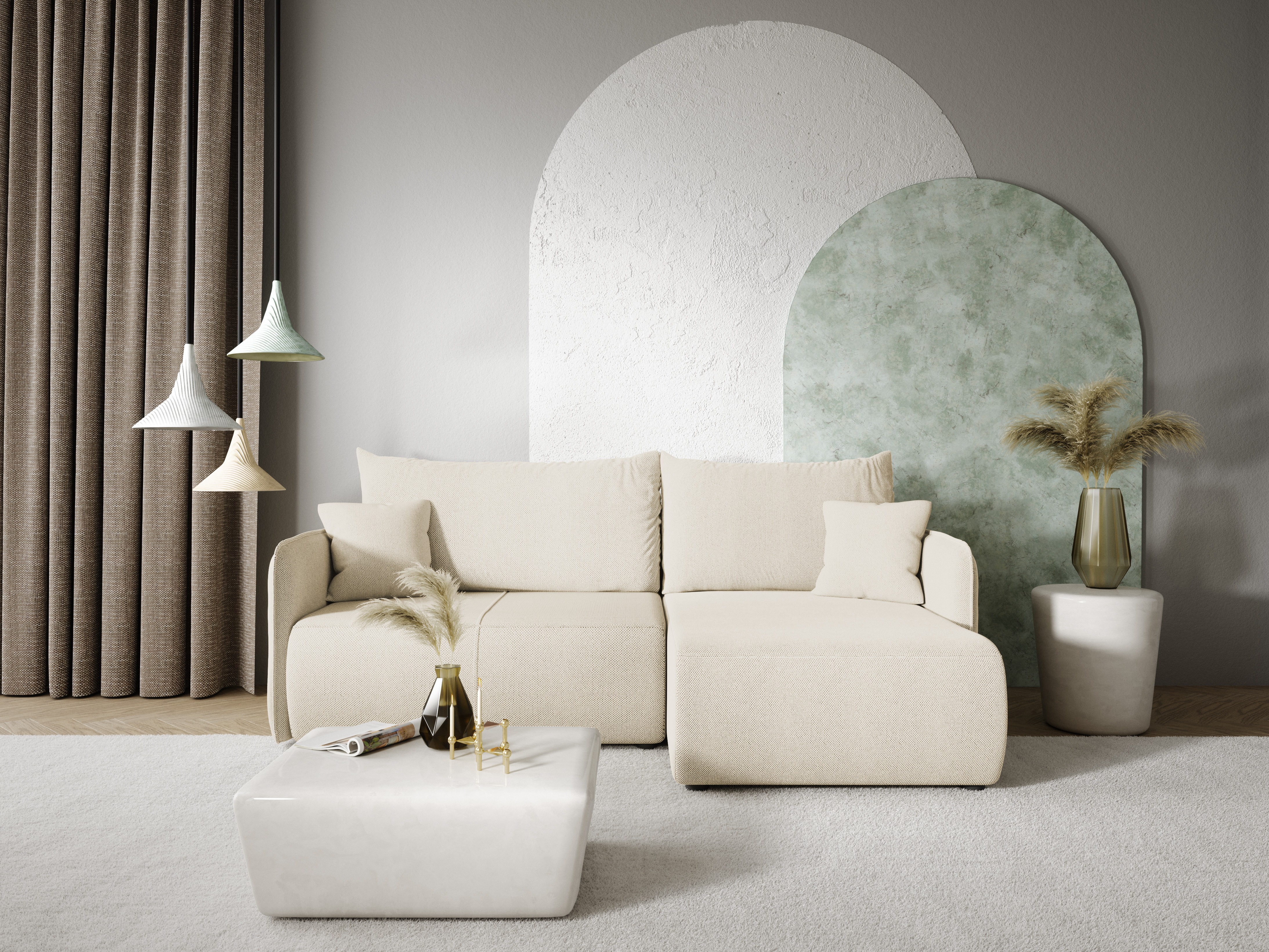 Ъглов диван Franklin 133 (Curio 09)