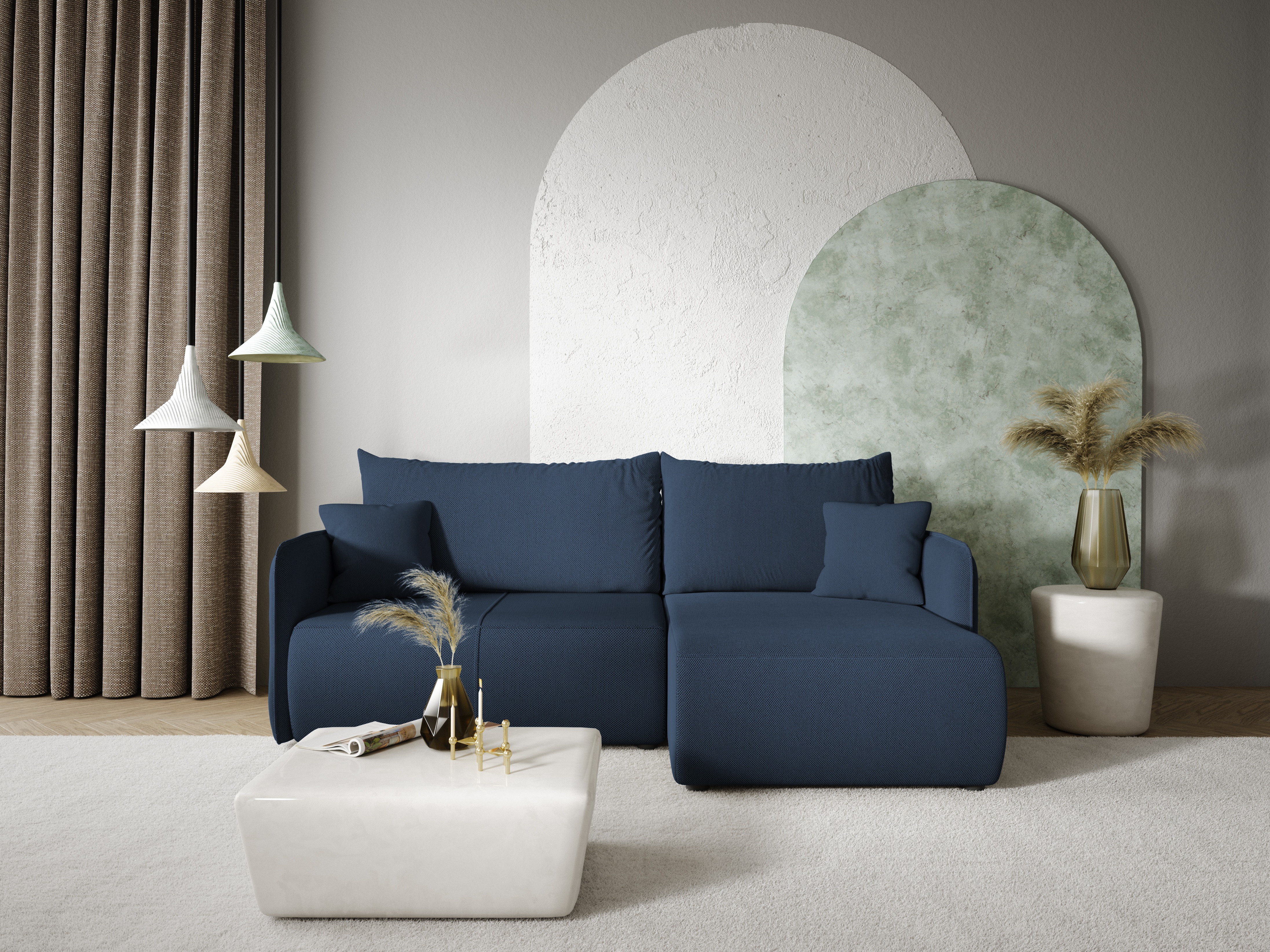 Ъглов диван Franklin 133 (Curio 78)