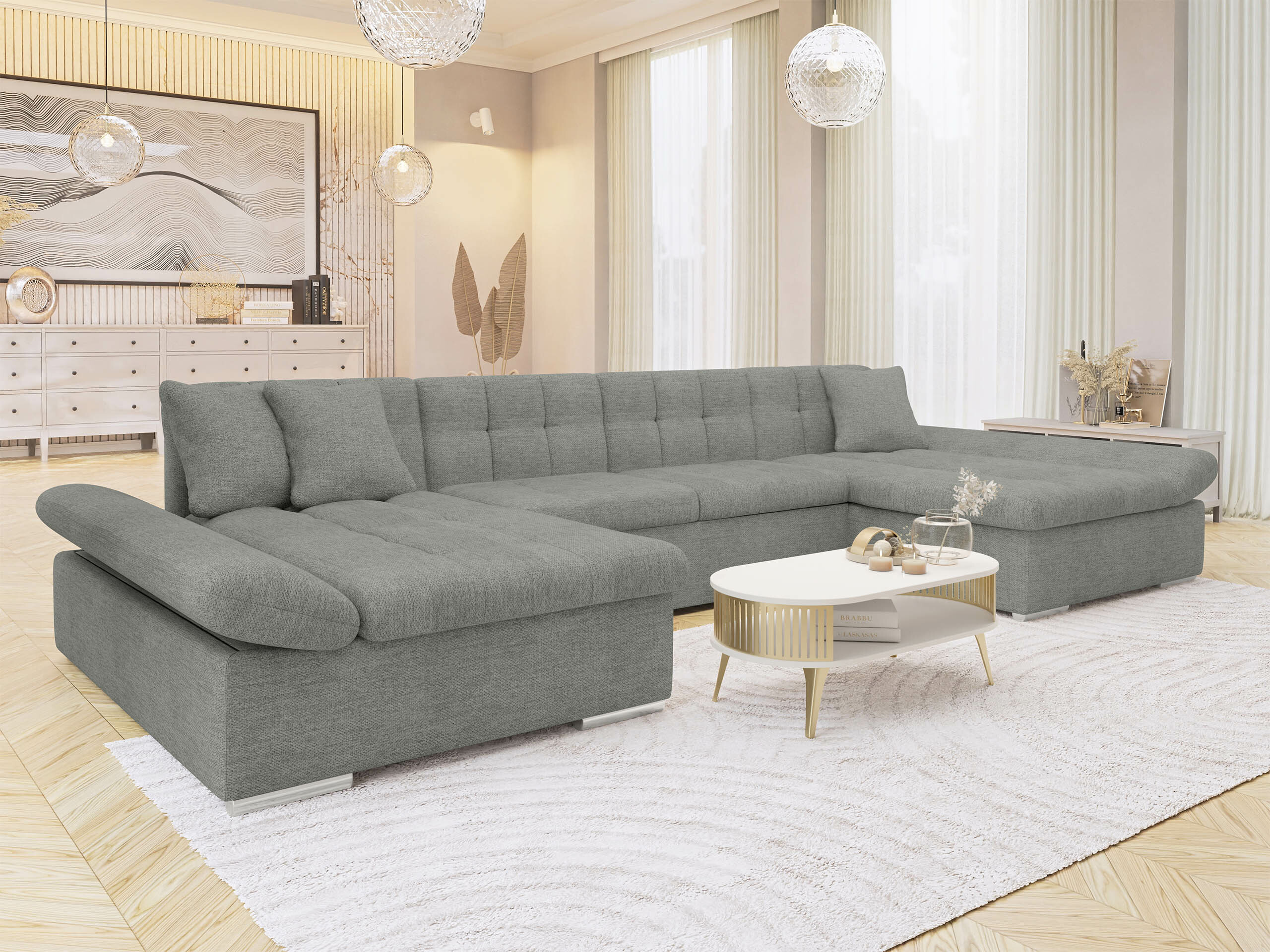 Ъглов диван Comfivo Ficus (Rico 12)