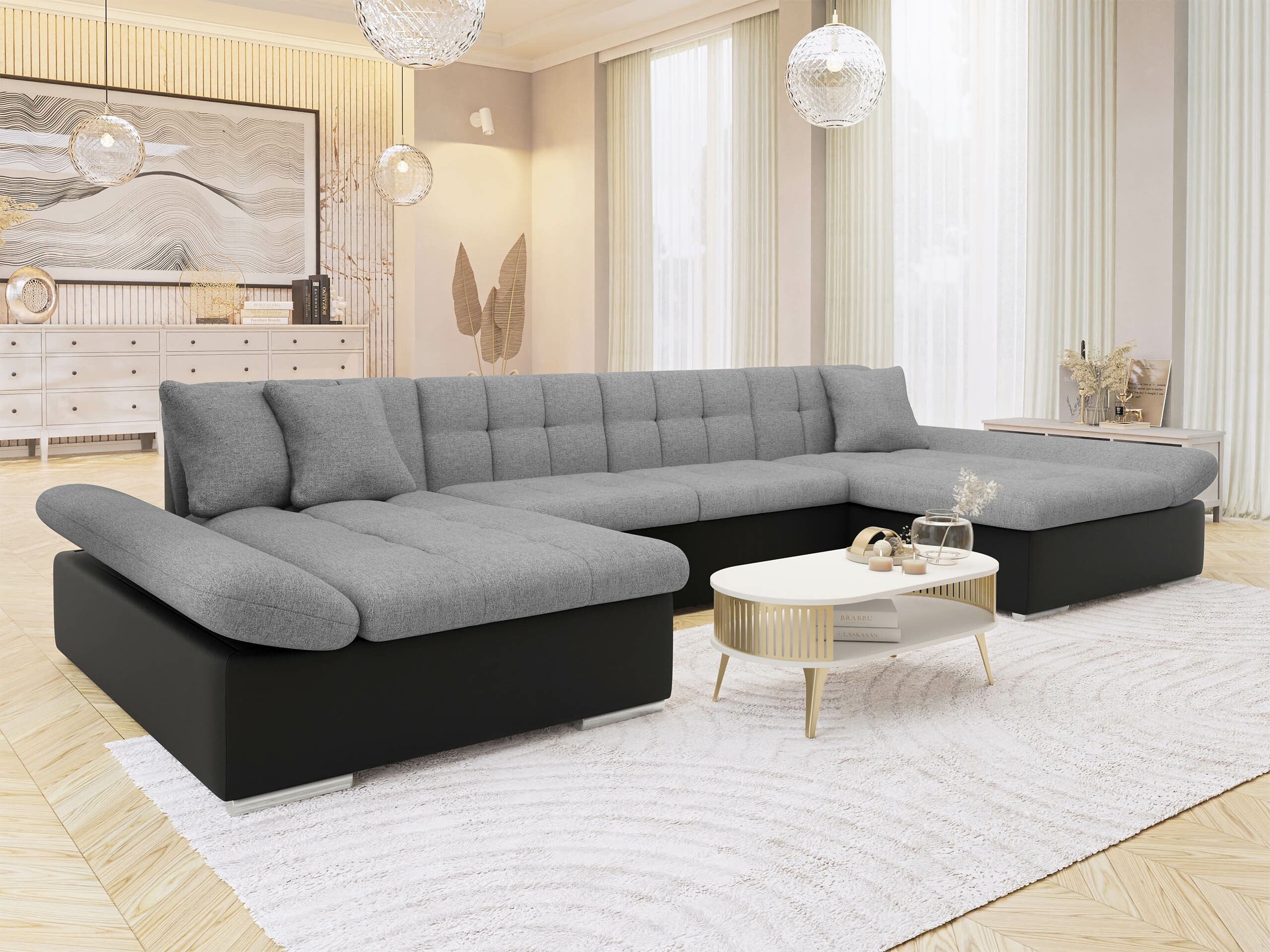 Ъглов диван Comfivo Ficus (Soft 011 + Soul 17)