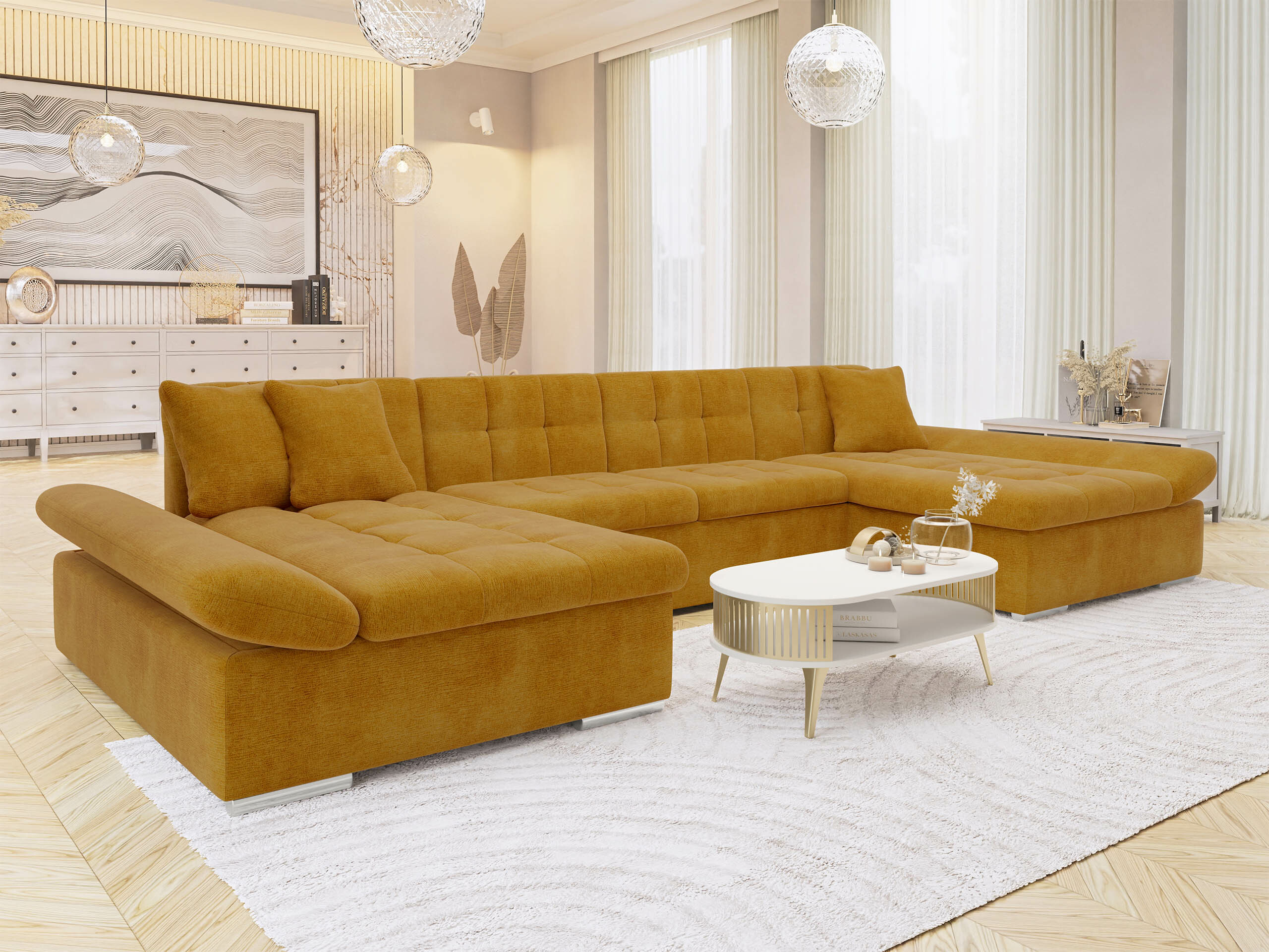 Ъглов диван Comfivo Ficus (Wave 05)